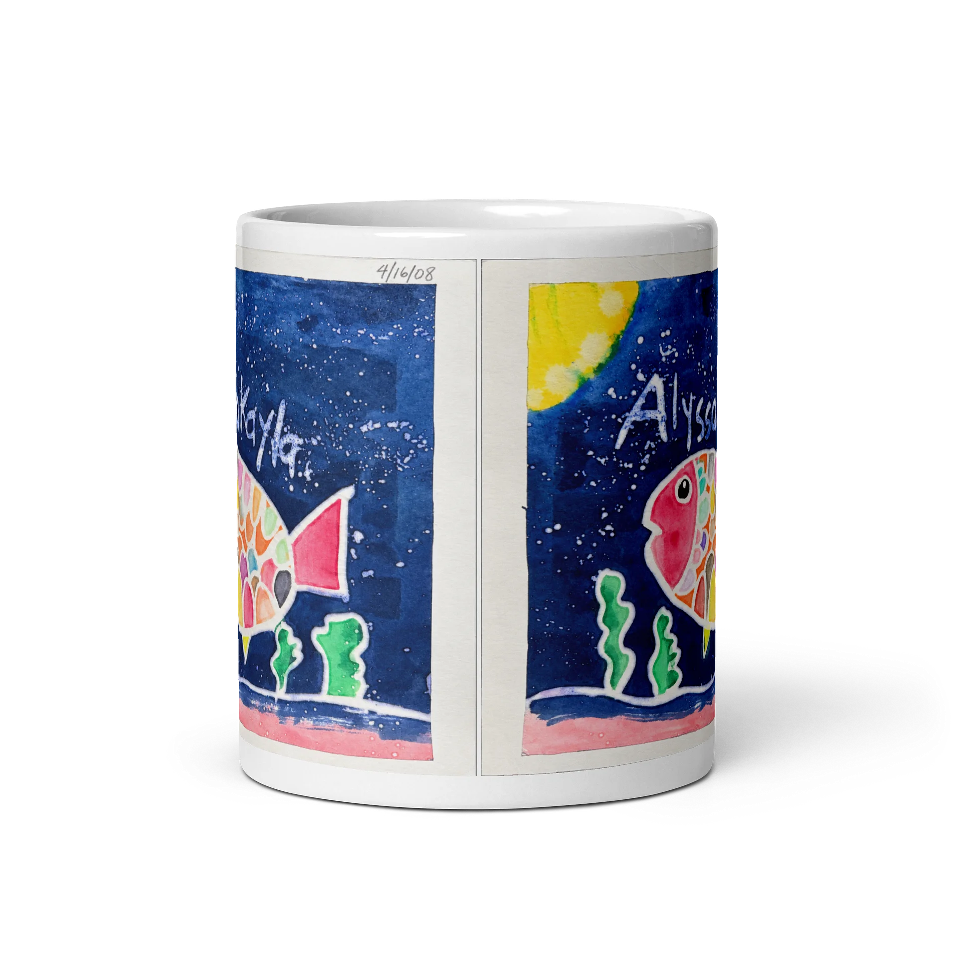 AK’s Fin-tastic Rainbow Fish Mug product image (5)