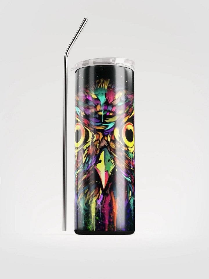 Drippy Owl Medium Tumbler product image (1)
