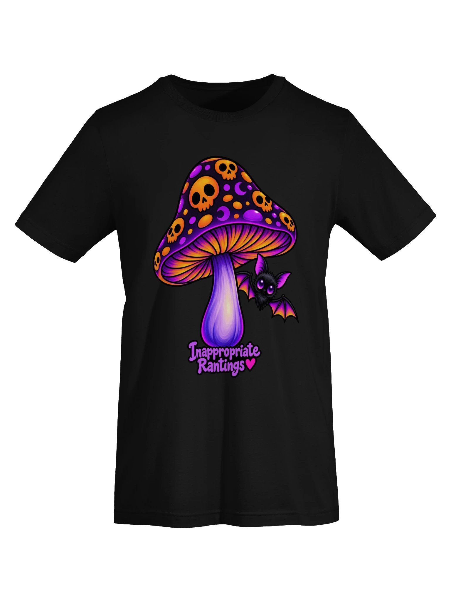 Halloween Mushroom & Bat Tee product image (45)