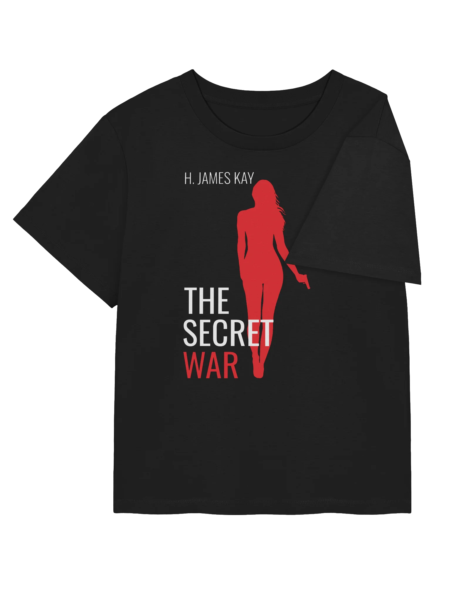 The Secret War Book Cover Ladies Tee Shirt product image (4)
