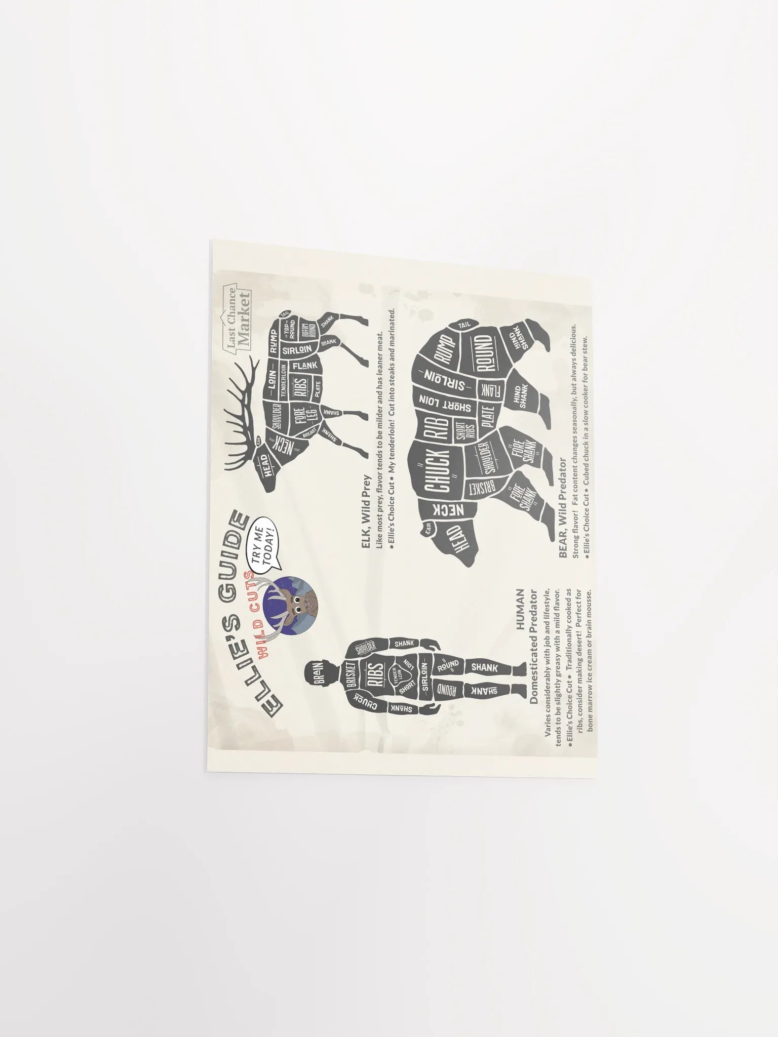 Ellie's Wild Cuts Poster product image (15)