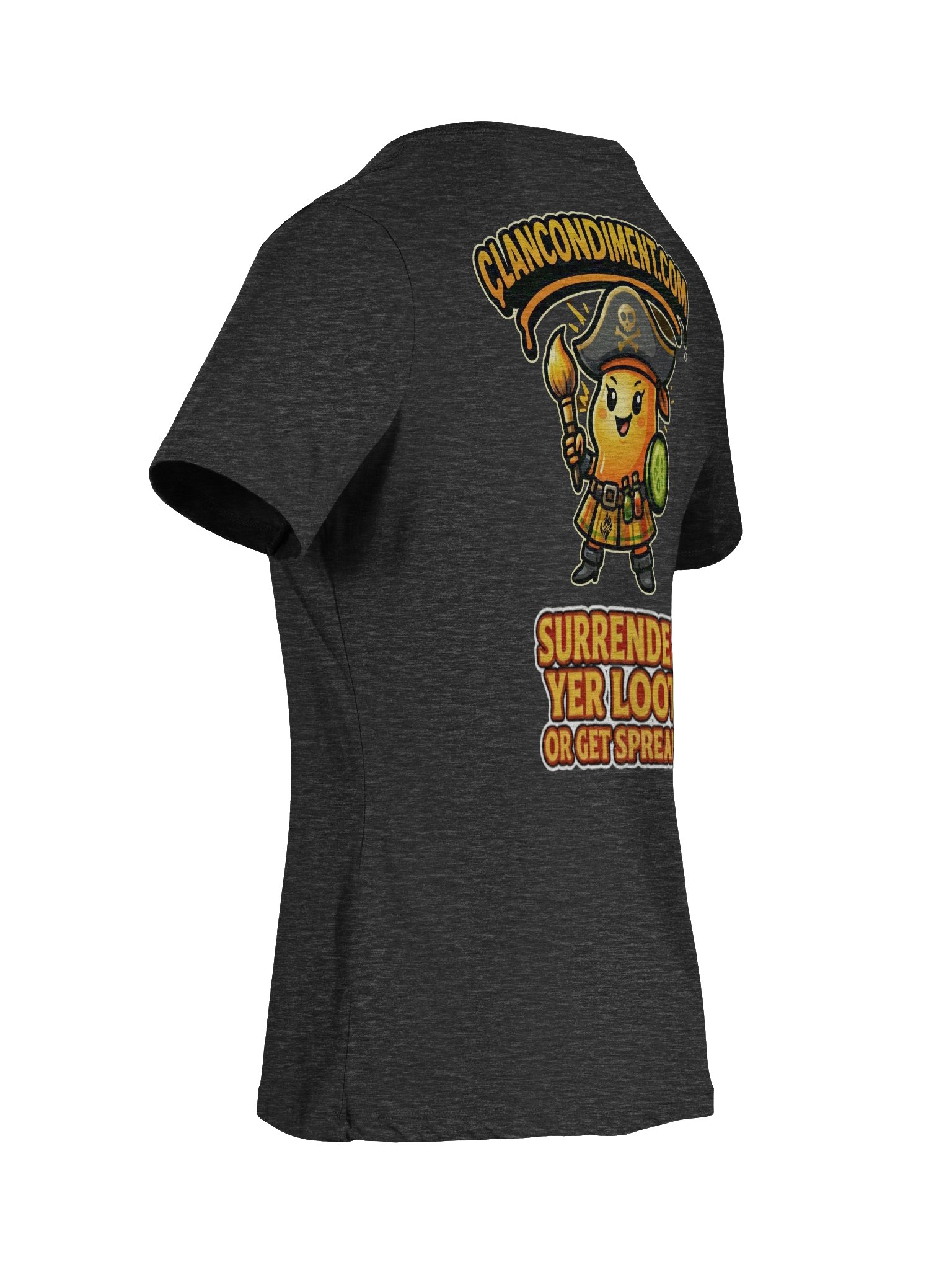 Mustard Marauder Womens V-Neck product image (17)