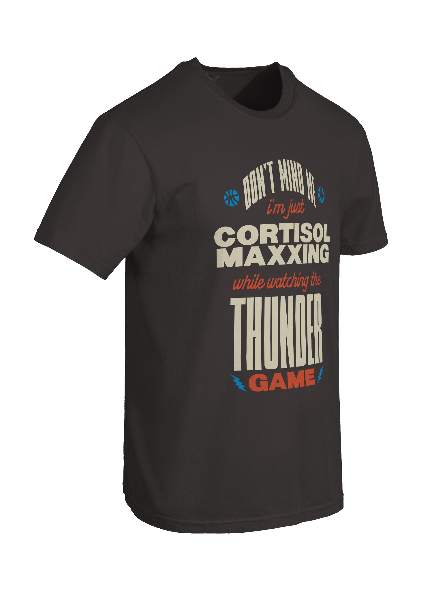 Cortisol Maxxing Thunder Tee product image (14)