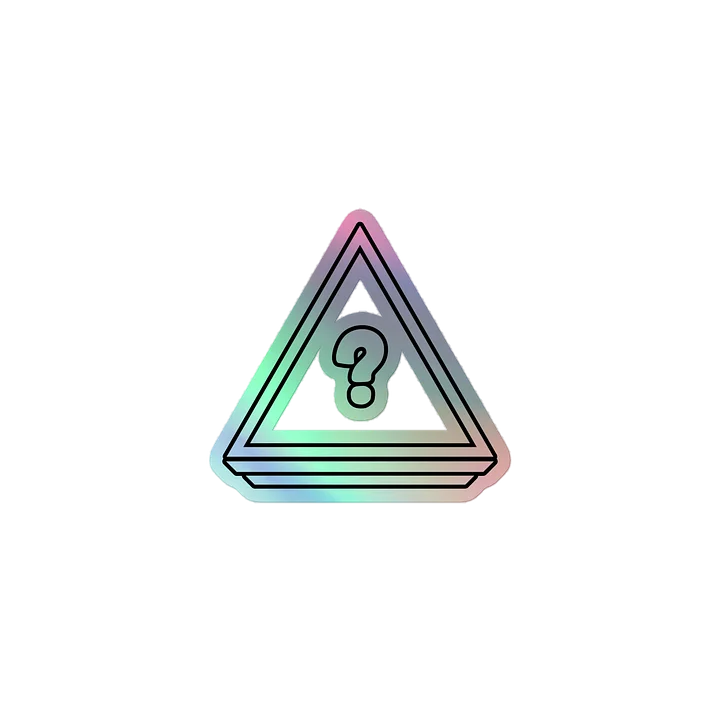 Conspiracy Inverted Sticker (Holo) product image (1)