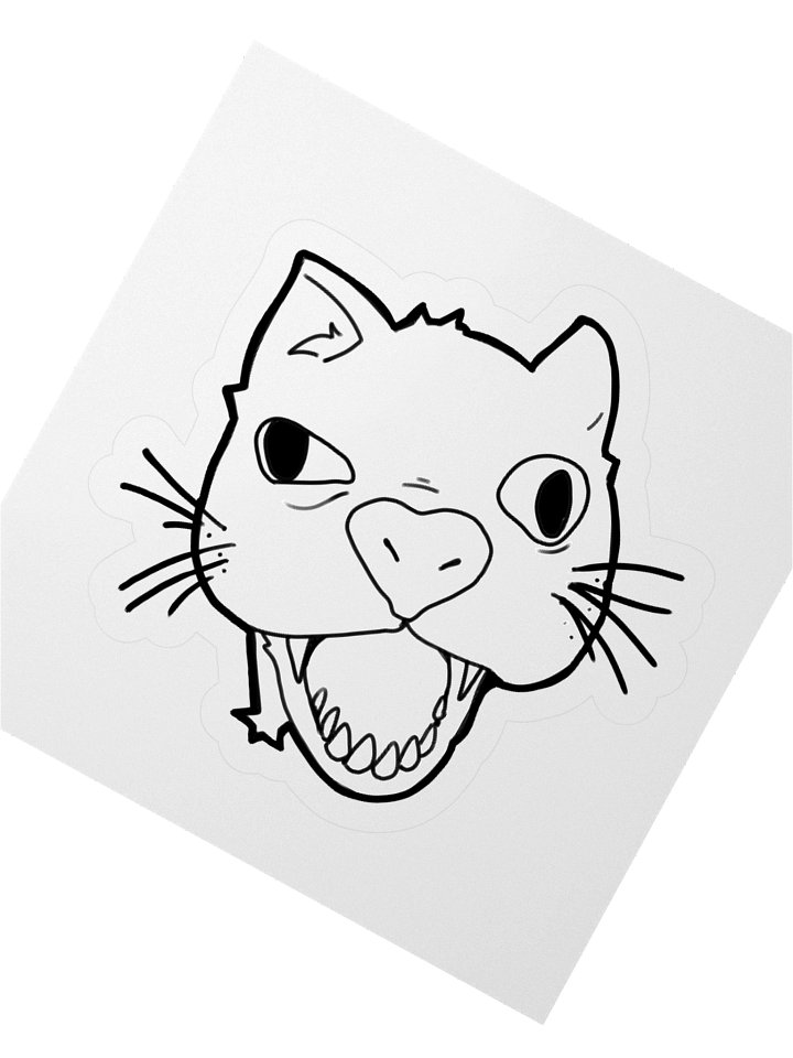 grumpus (KISS CUT STICKER) product image (2)