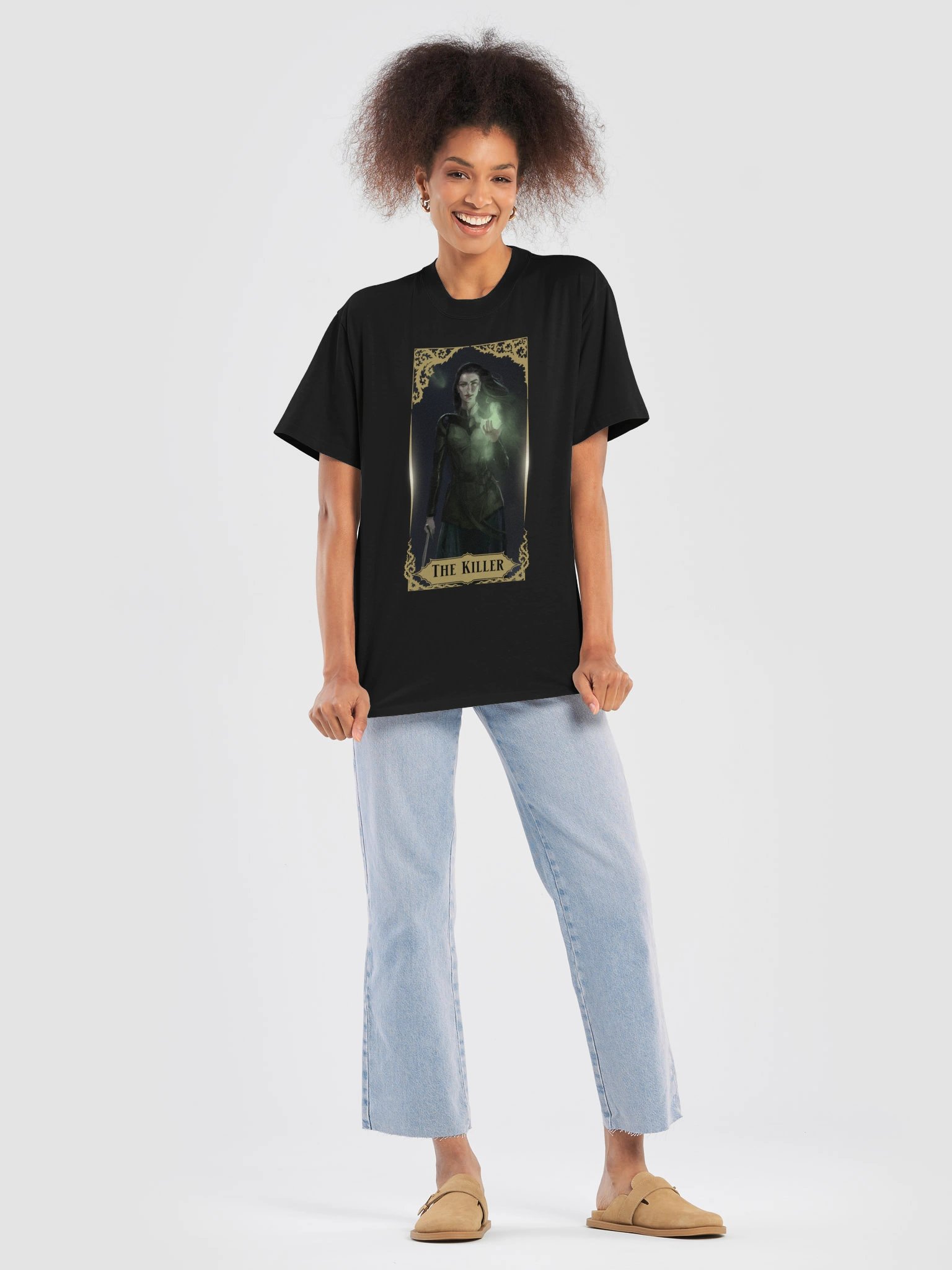 The Killer Tarot Oversized Tee product image (7)