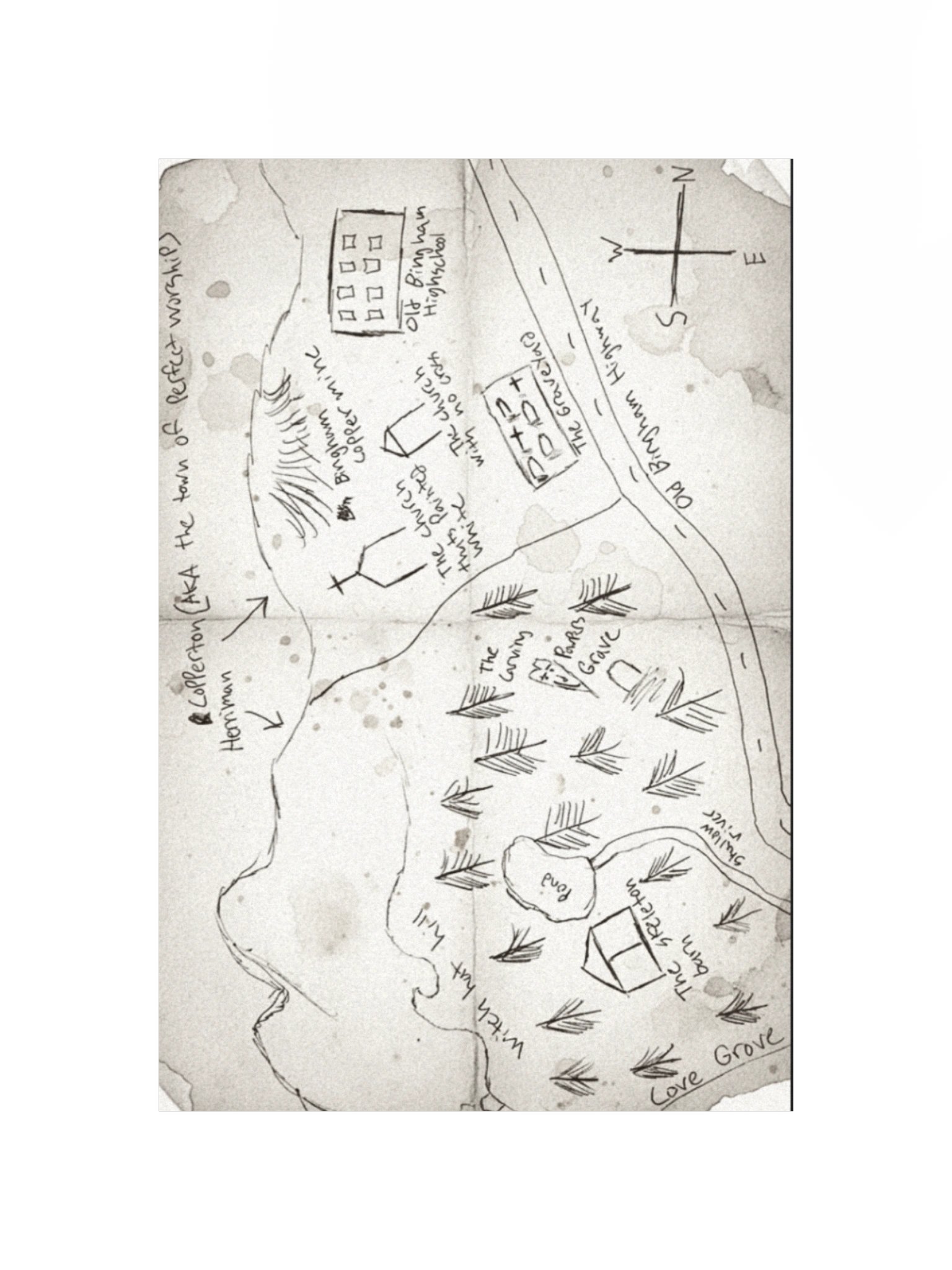 Lore Map (Real Locations) poster product image (8)