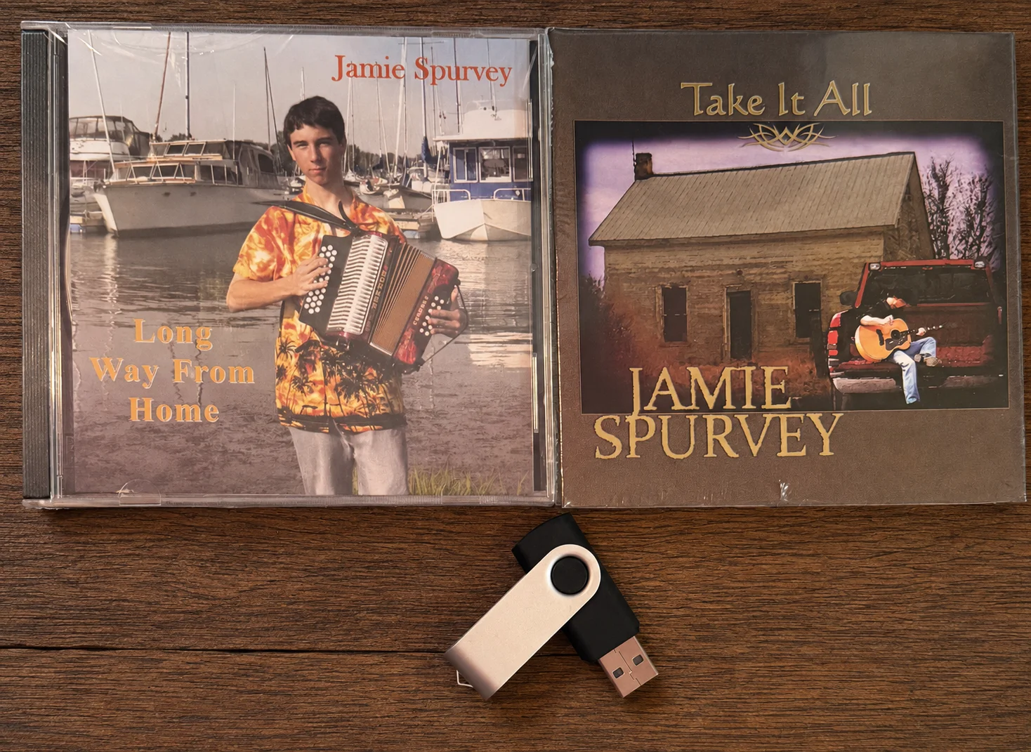 Jamie Spurvey CD/USB Bundle product image (1)