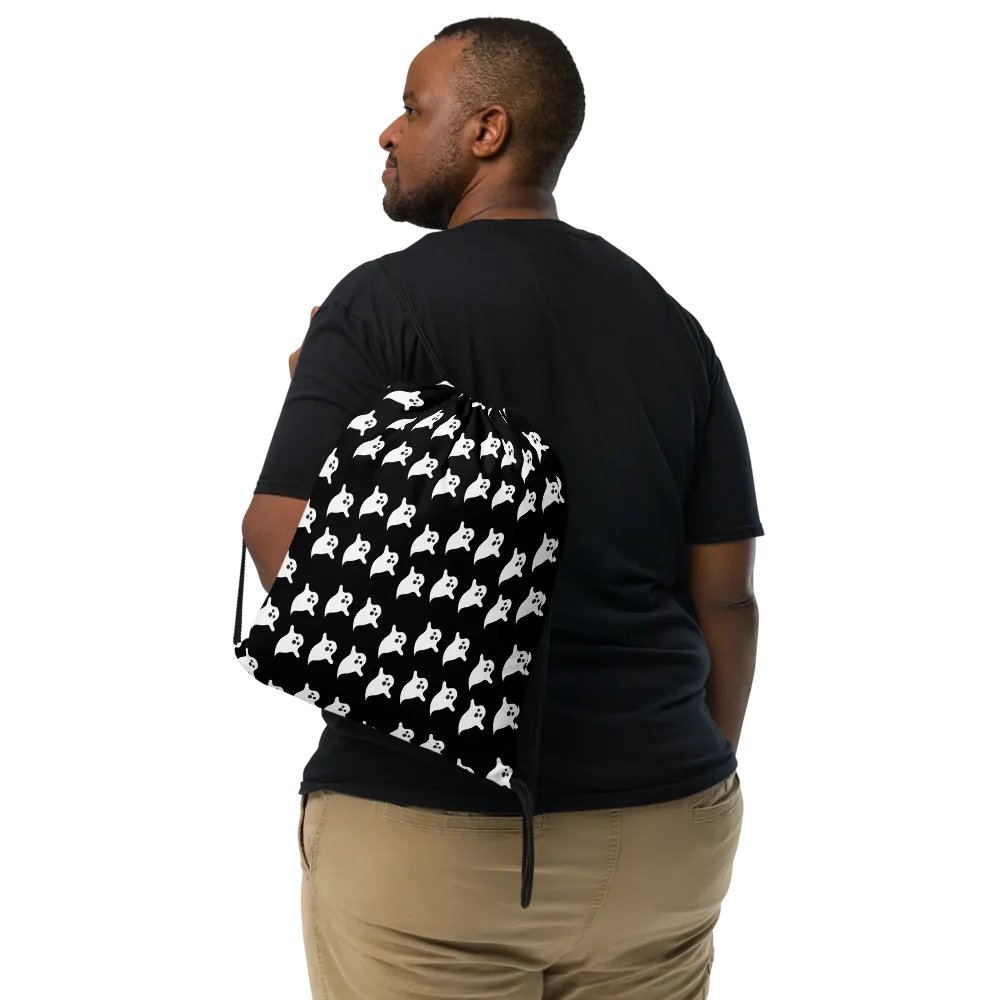 Ghostly Encounter Drawstring Bag product image (6)