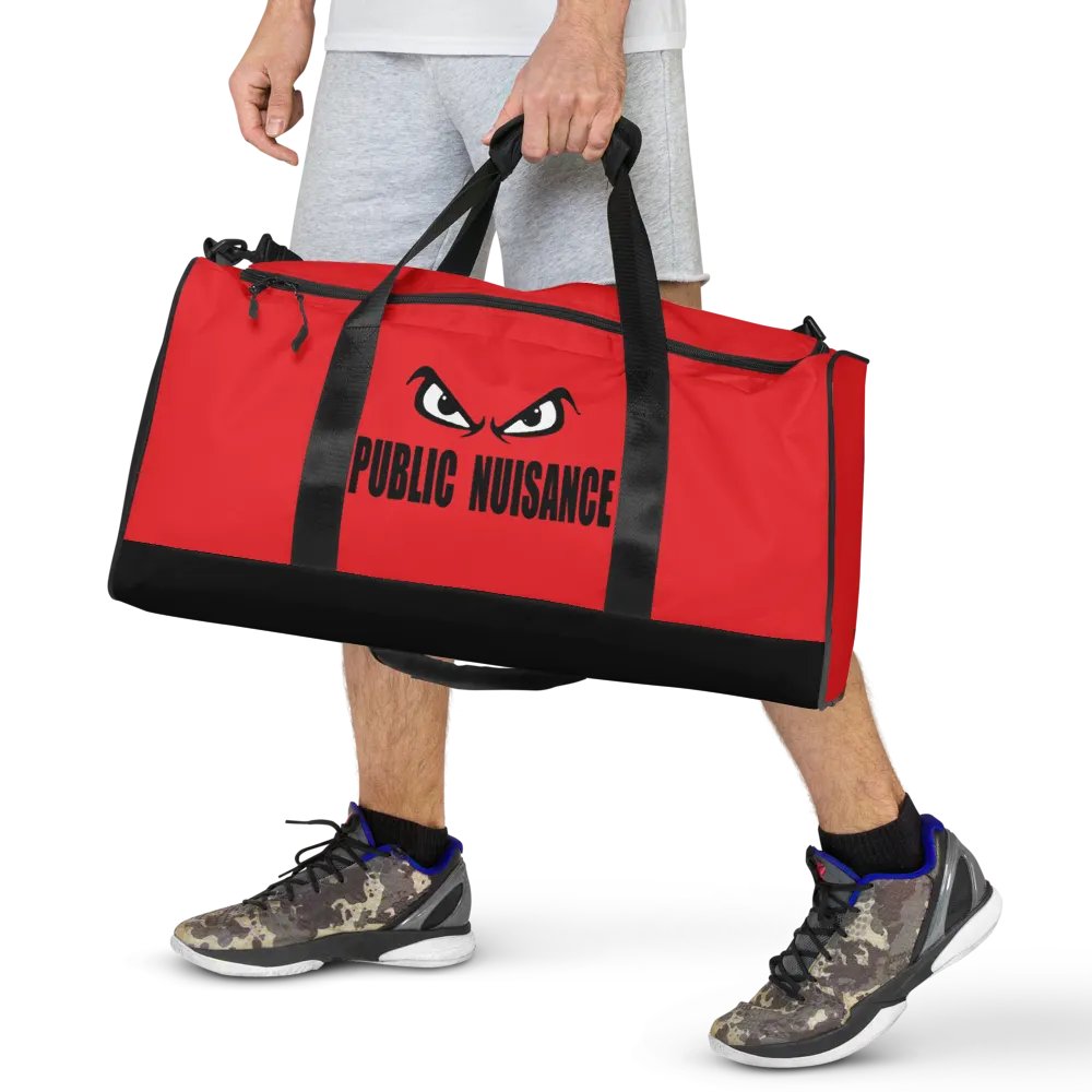 Public Nuisance: Red Duffle Bag product image (7)
