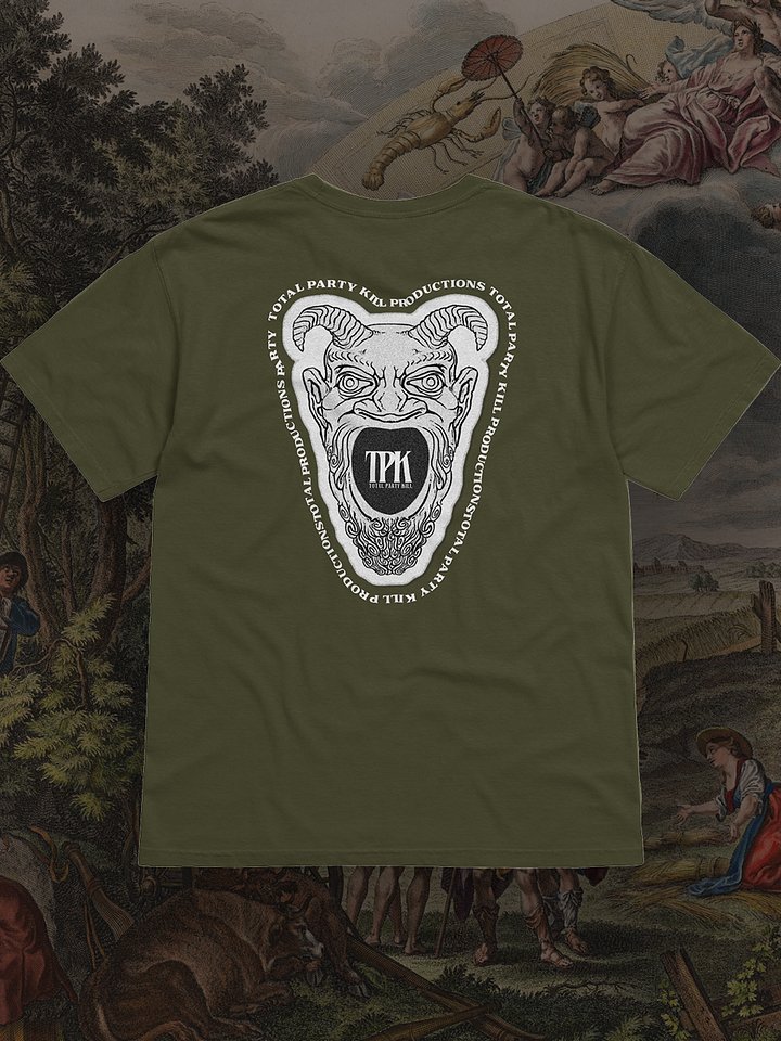 SHIRT OF HORROR (sage green) product image (1)