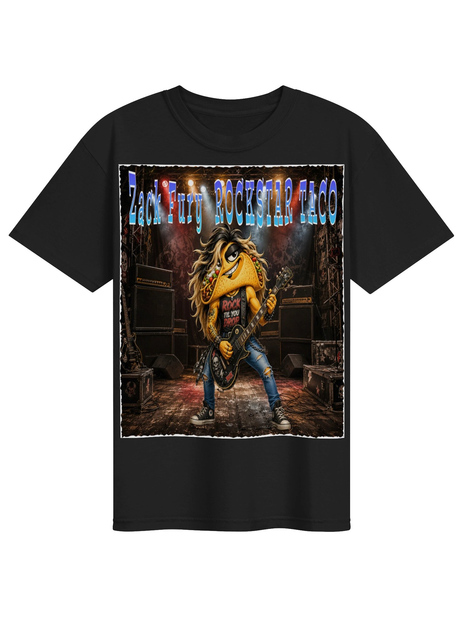 Rockstar Taco Concert Tee - The Taco family Kids product image (1)