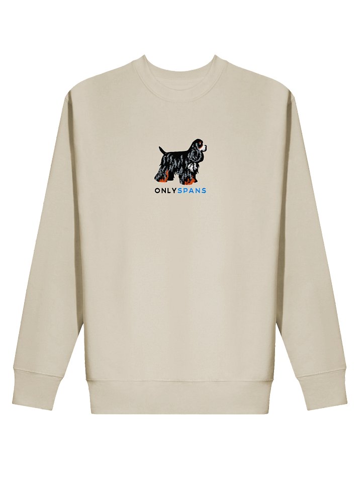 Only Spans Sweatshirt (Embroidered) of an American Cocker Spaniel(Tricolor) product image (72)