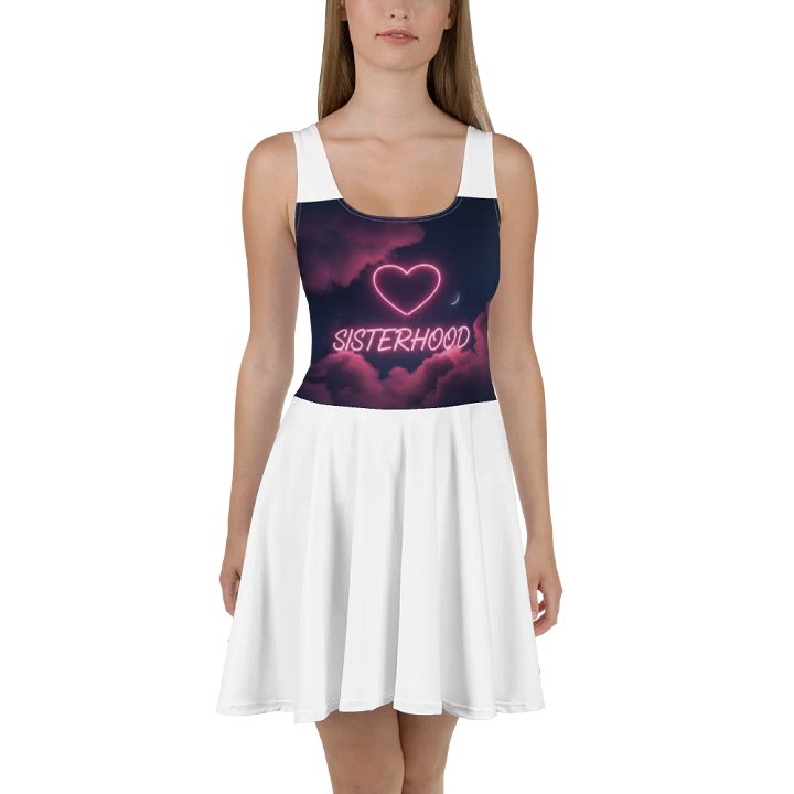 Neon Sisterhood Skater Dress product image (1)