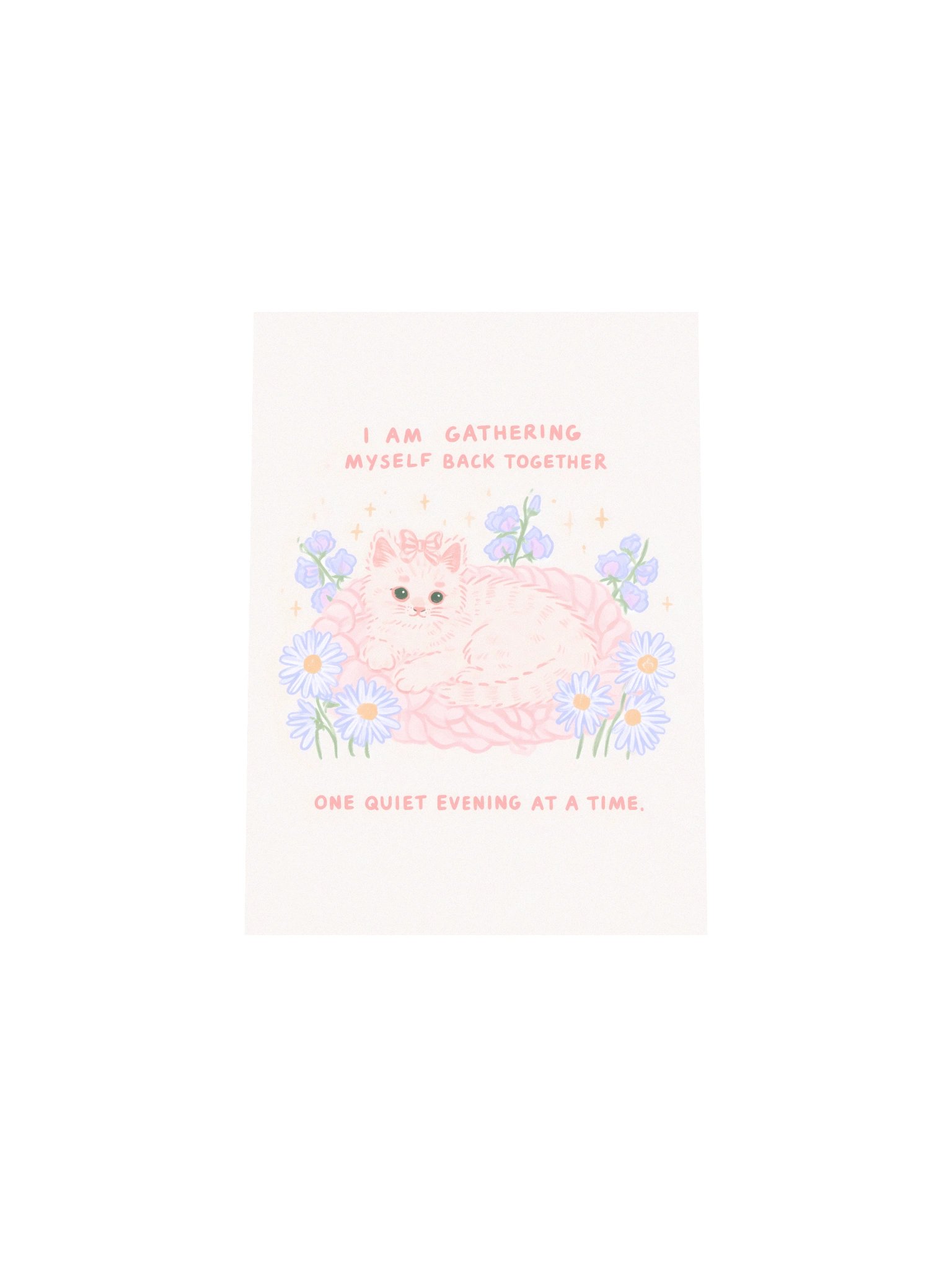 Gathering Myself Back Together Cat Poster product image (30)