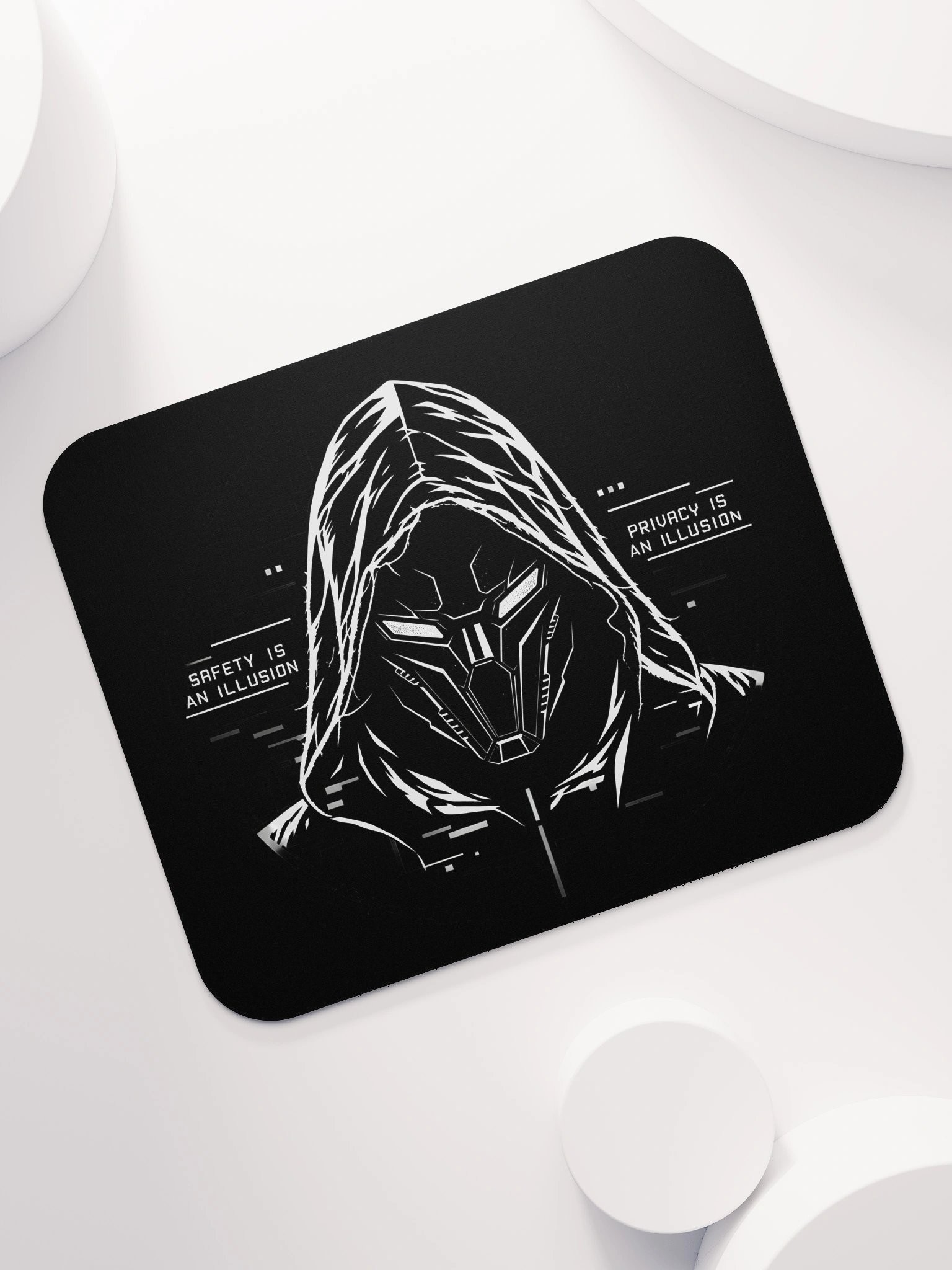 GS Black and White Mouse Pad. product image (7)