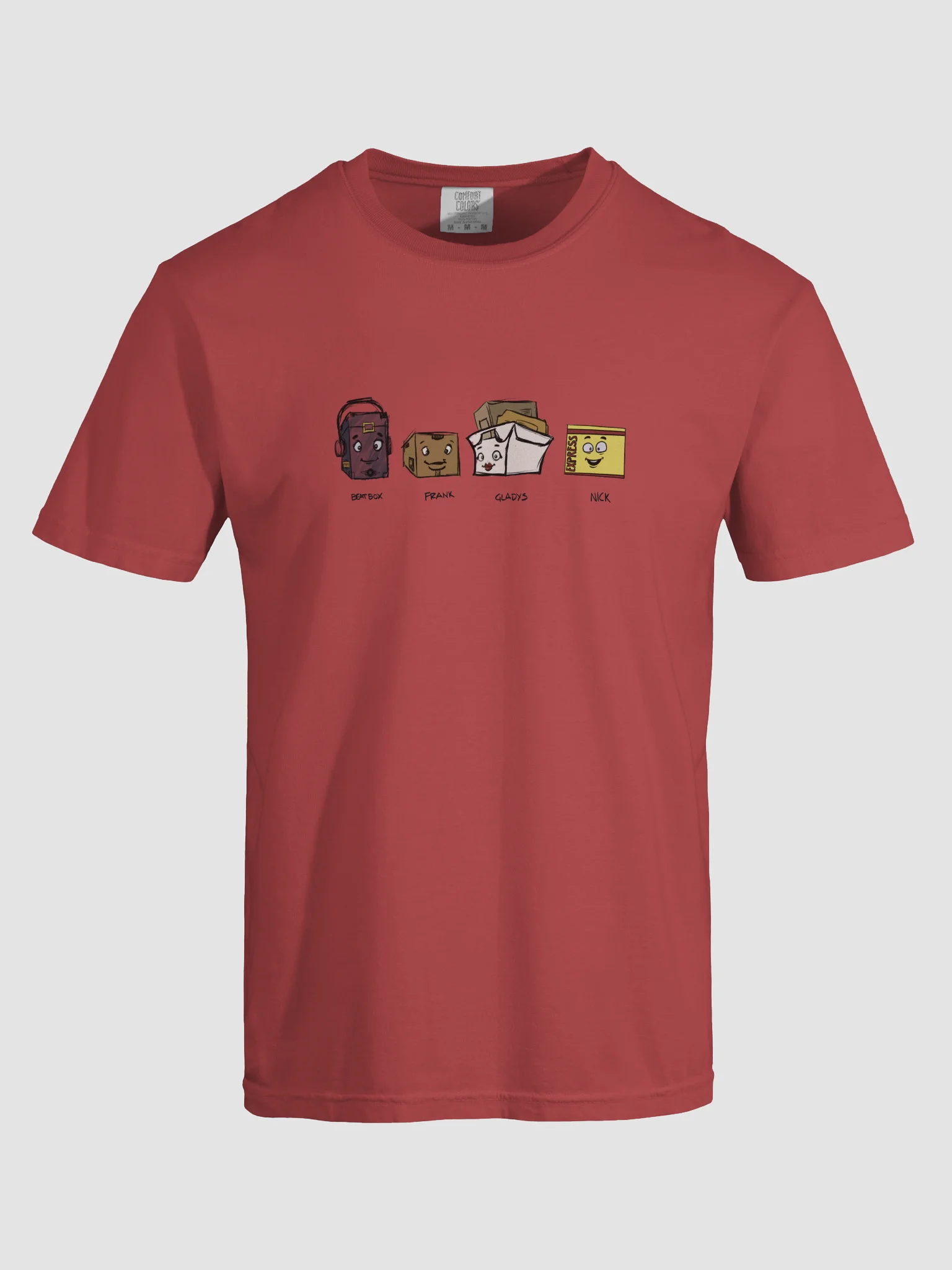 "Don't Box Me In" Concept Art Cotton Tee product image (3)