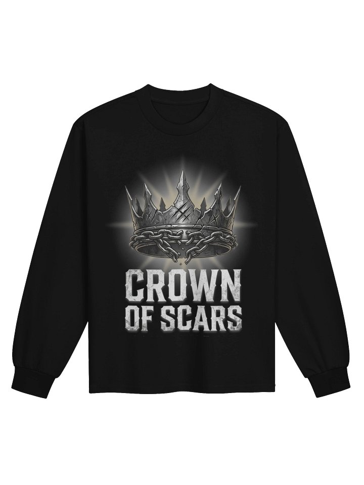 Crown of Scars Long Sleeve — Pain Built Me product image (1)