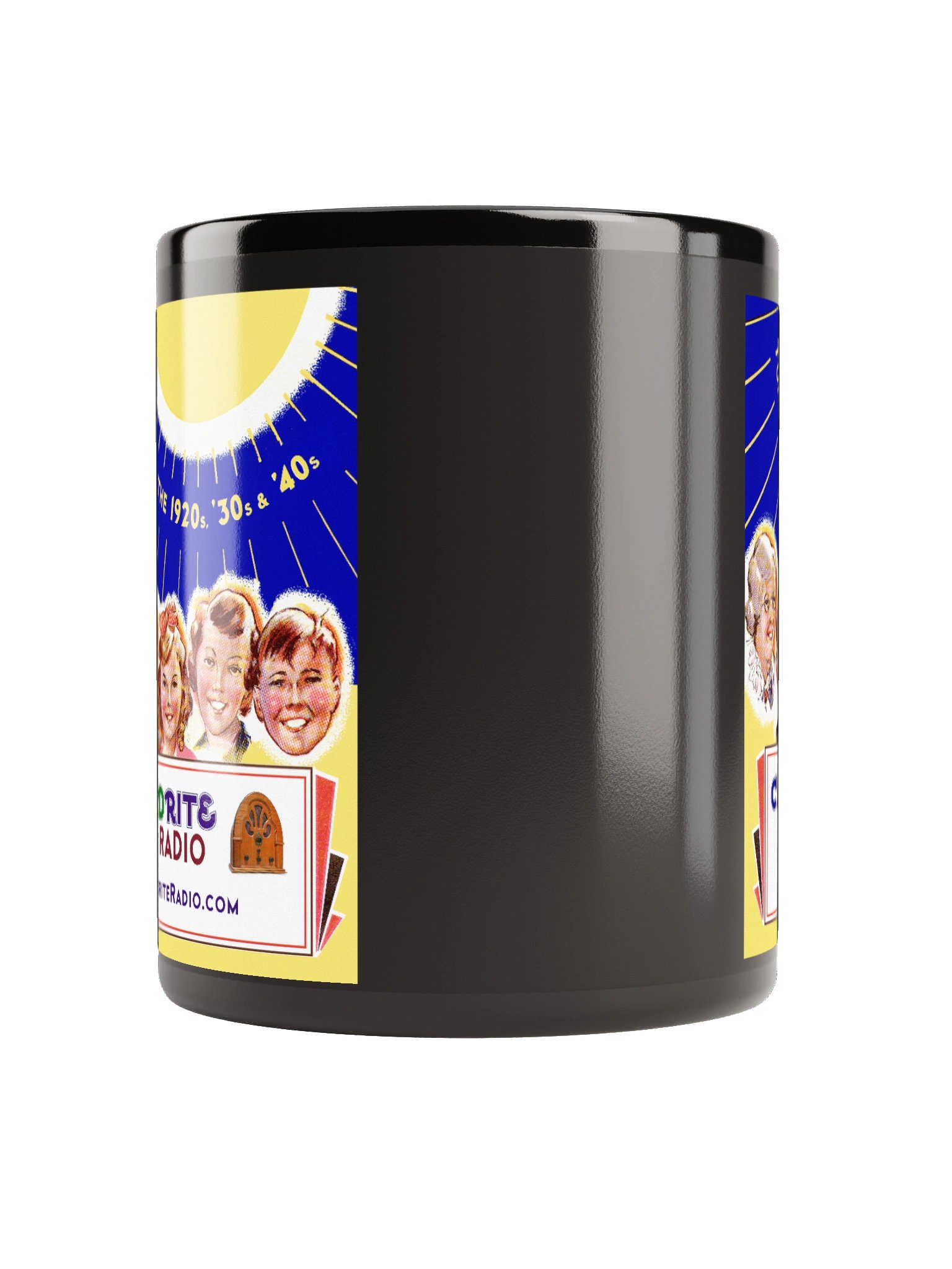 'Sunny Day' Black Mug product image (6)