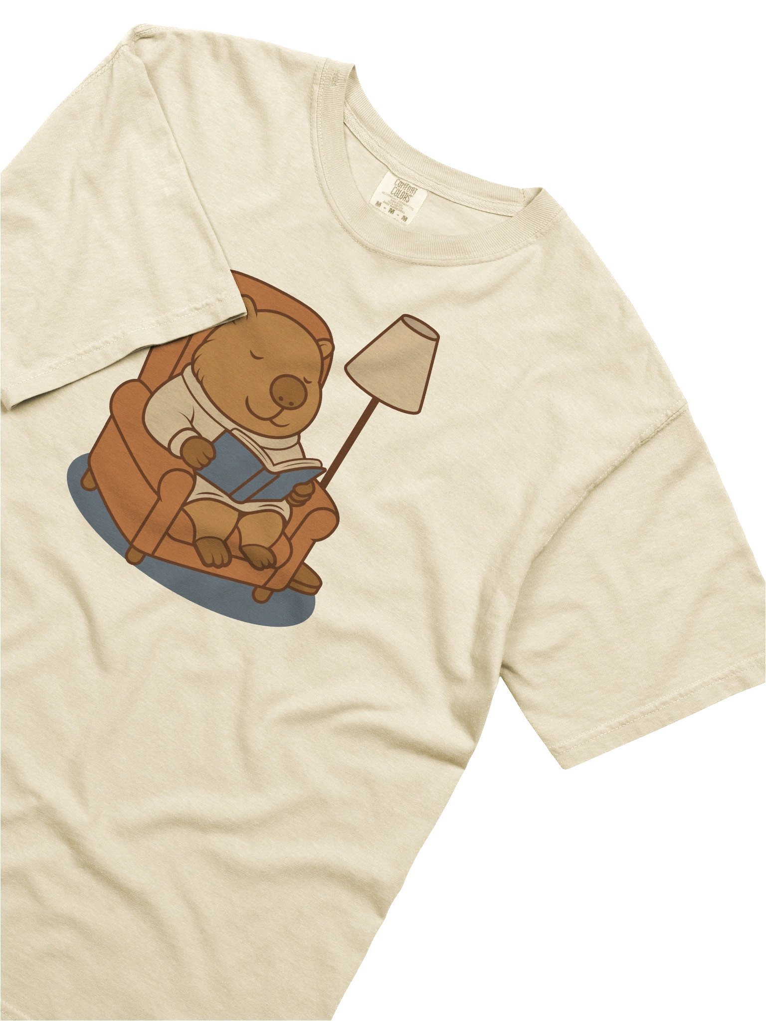 Cozy Capybara Reading A Book product image (7)