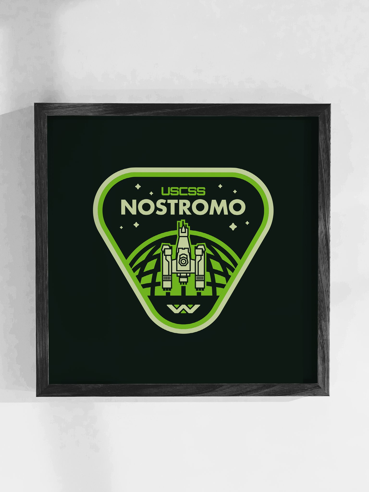 'USCSS Nostromo' Mission Patch Art Print product image (1)
