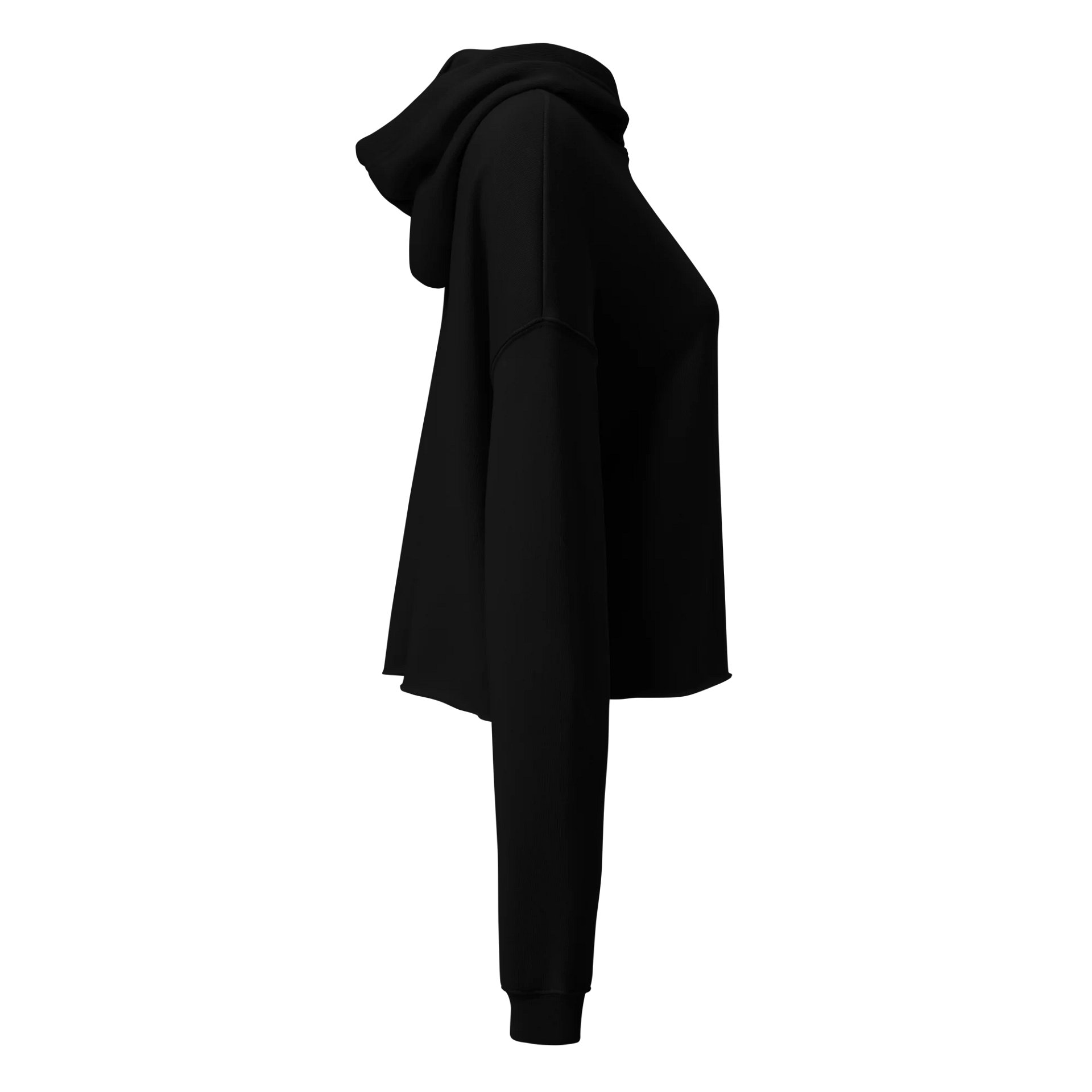 Brushed Monogram Crop Hoodie product image (3)