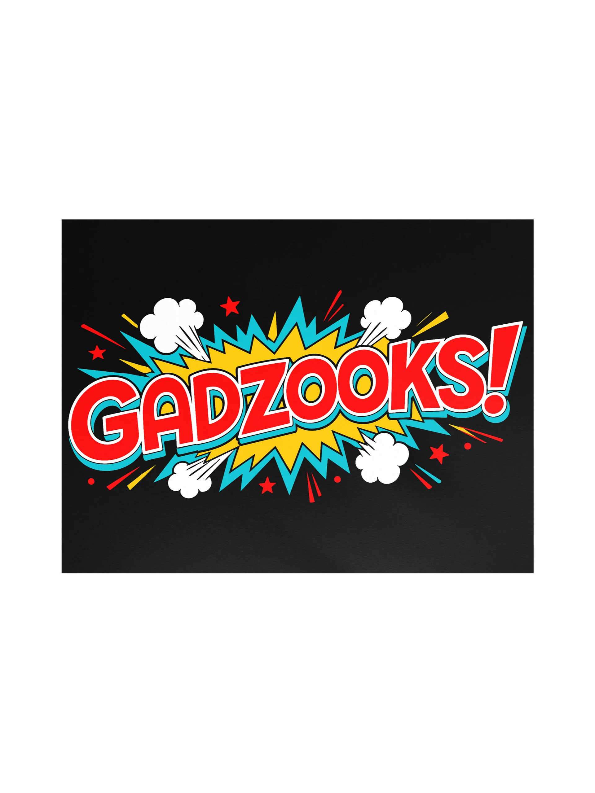 Gadzooks Comic Burst Poster product image (1)