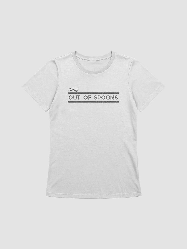 Out of S[poons] Grey Women's Relaxed Fit Tee product image (1)