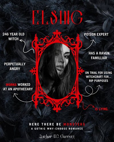 An evil with with a raven familiar for spooky season? Yes please! 😈👻🐦‍⬛🏔👀🪦⚰️🔪

HERE THERE BE MONSTERS is a gothic why-choose ...