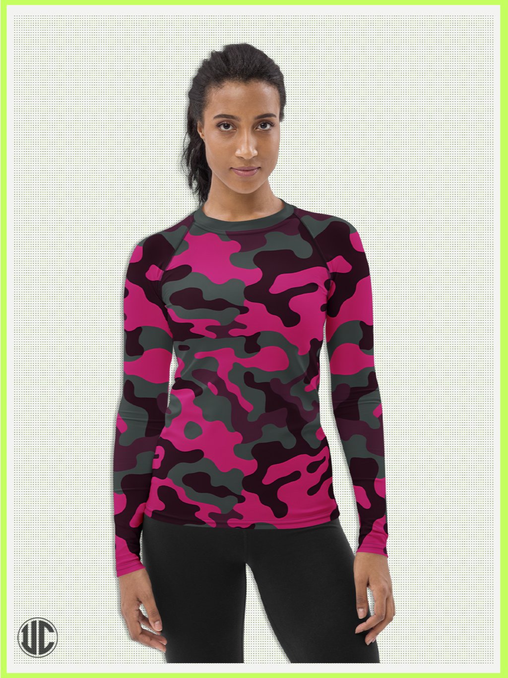 Savage Woodland Pink Camo - Women’s Rash Guard product image (5)