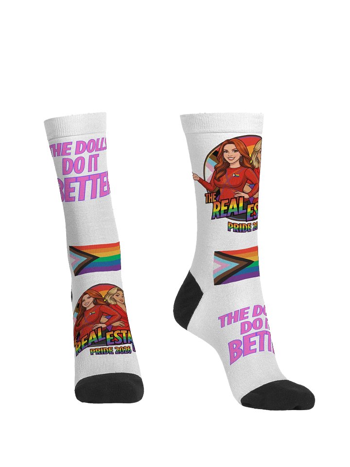 Real Estate Dolls Pride 2026 Socks product image (2)
