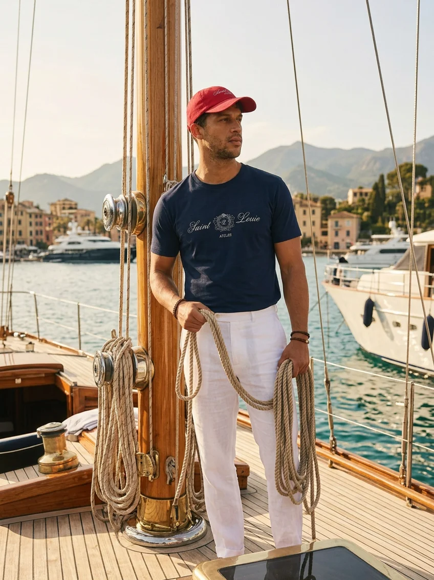 Saint Louie Emblem t-shirt Soft Tee product image (2)