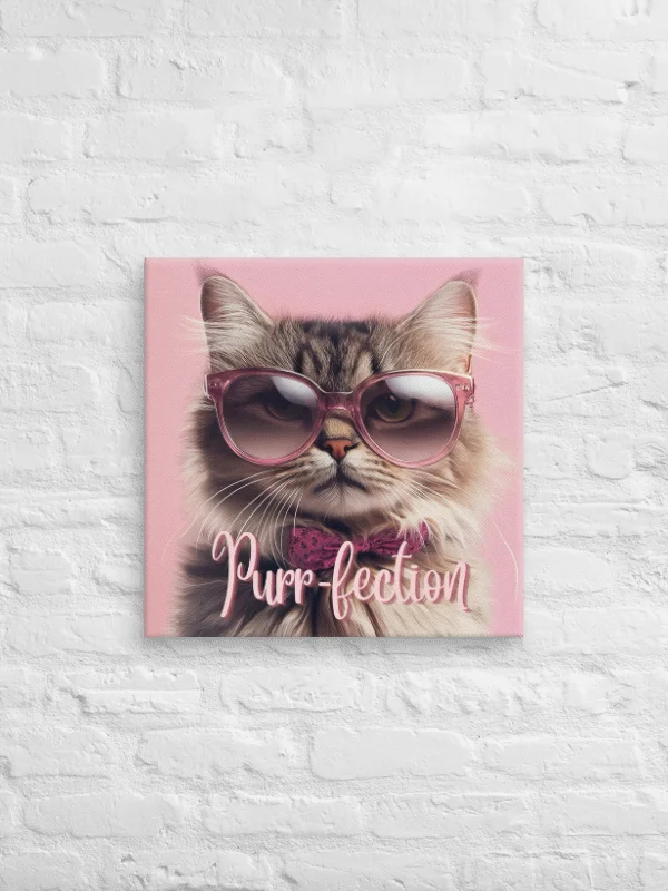 Purr-fection: Canvas Print product image (2)