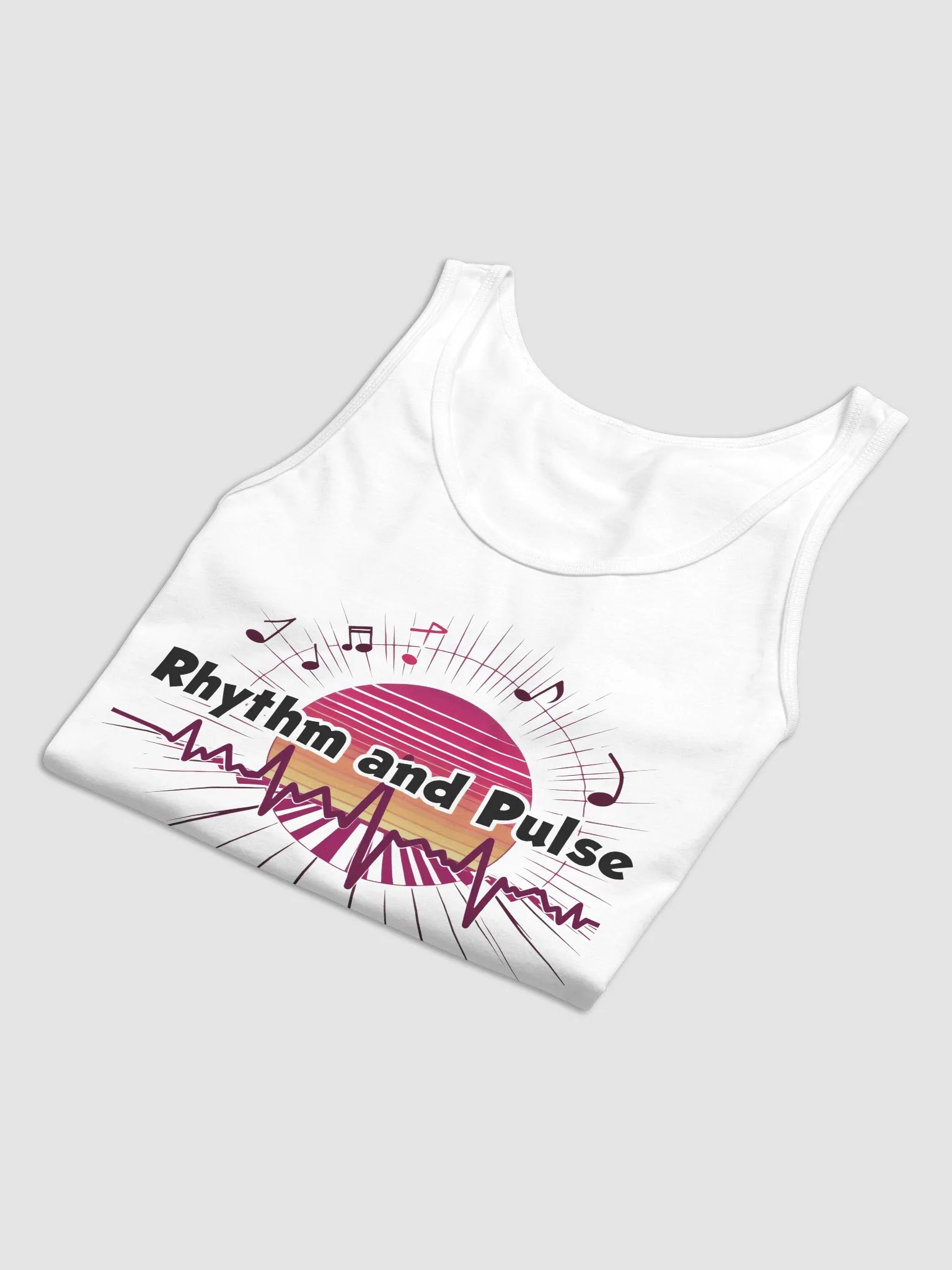 Rhythm and Pulse Graphic Tank product image (8)