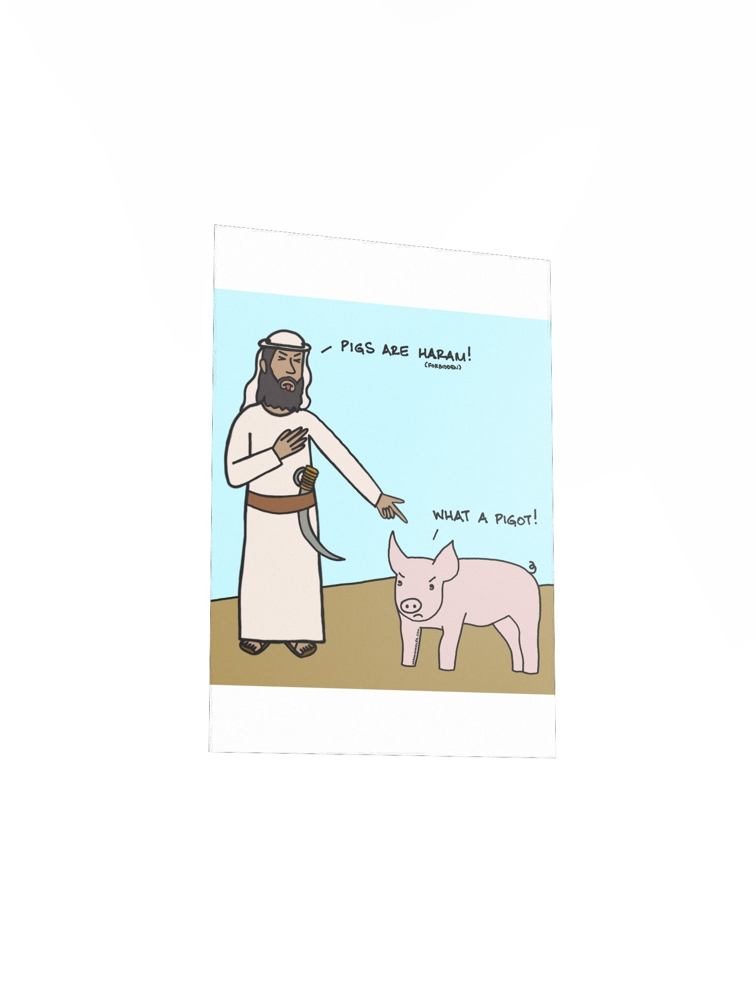 Pigs are Haram. Pigot! Poster product image (3)