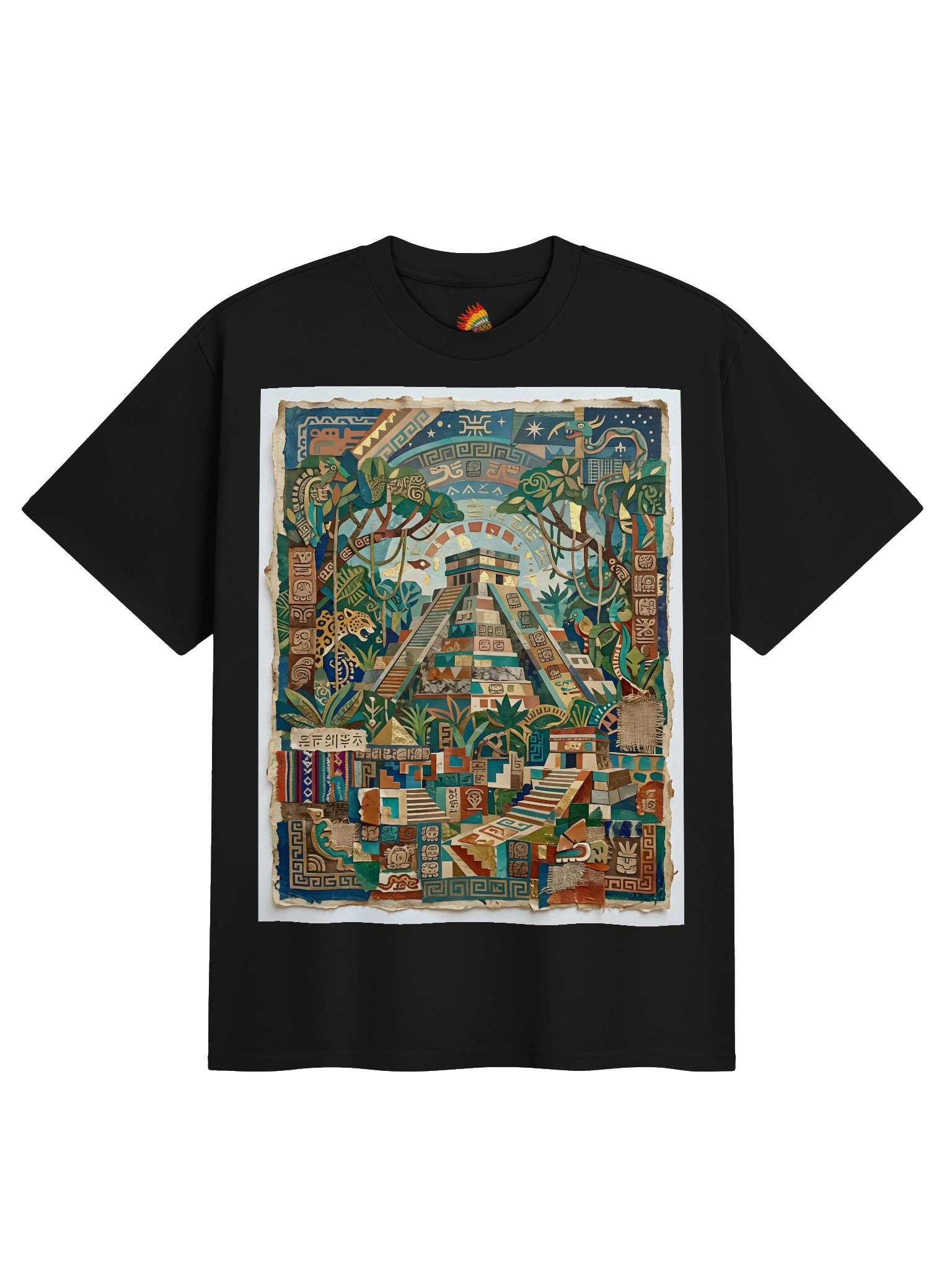 Ancient Kingdom Premium Graphic T-Shirt – Pyramid & Heritage Art Design product image (3)