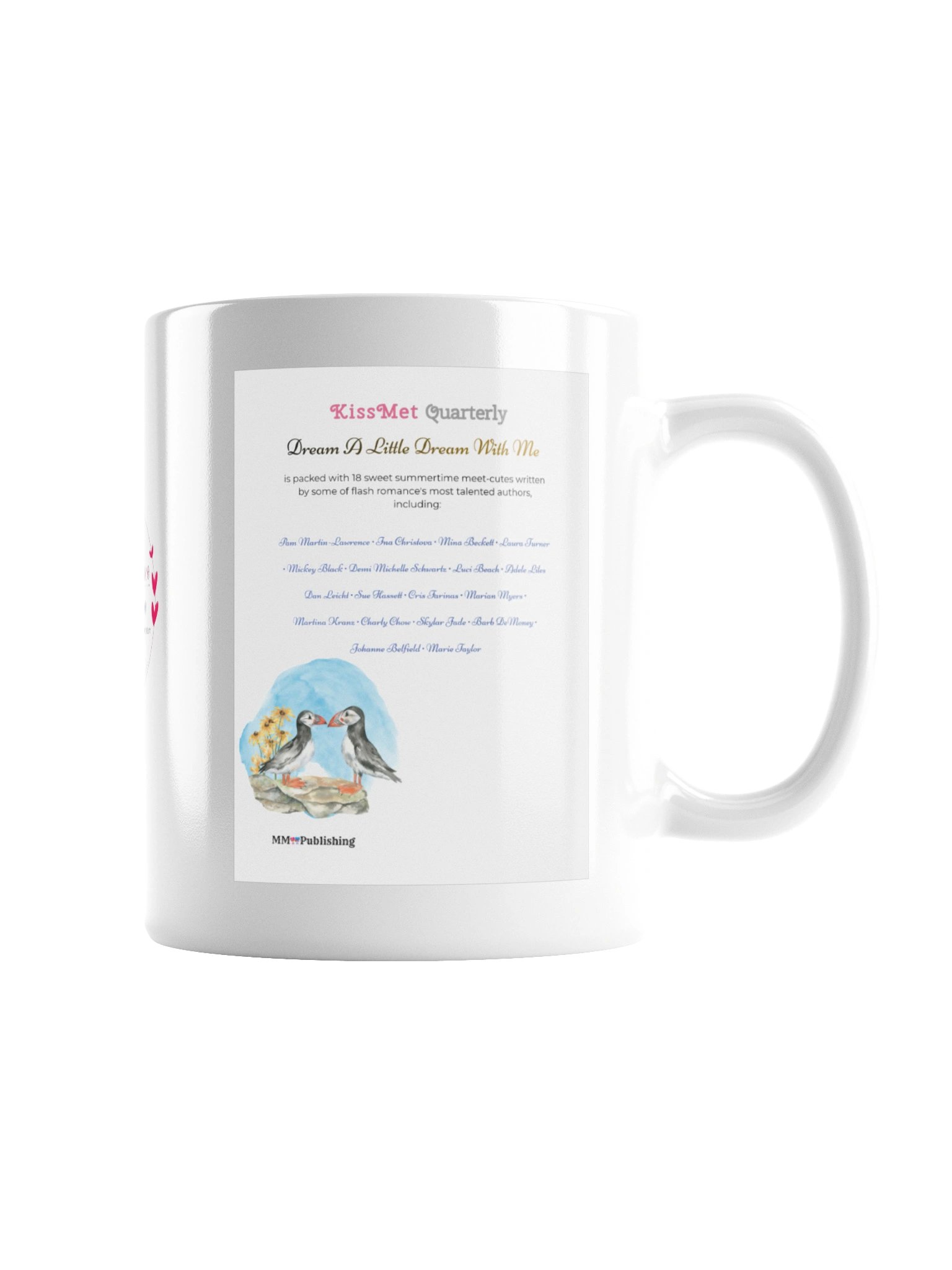 Front and Back Covers of "Dream A Little Dream With Me" and Logo Coffee Mug product image (5)