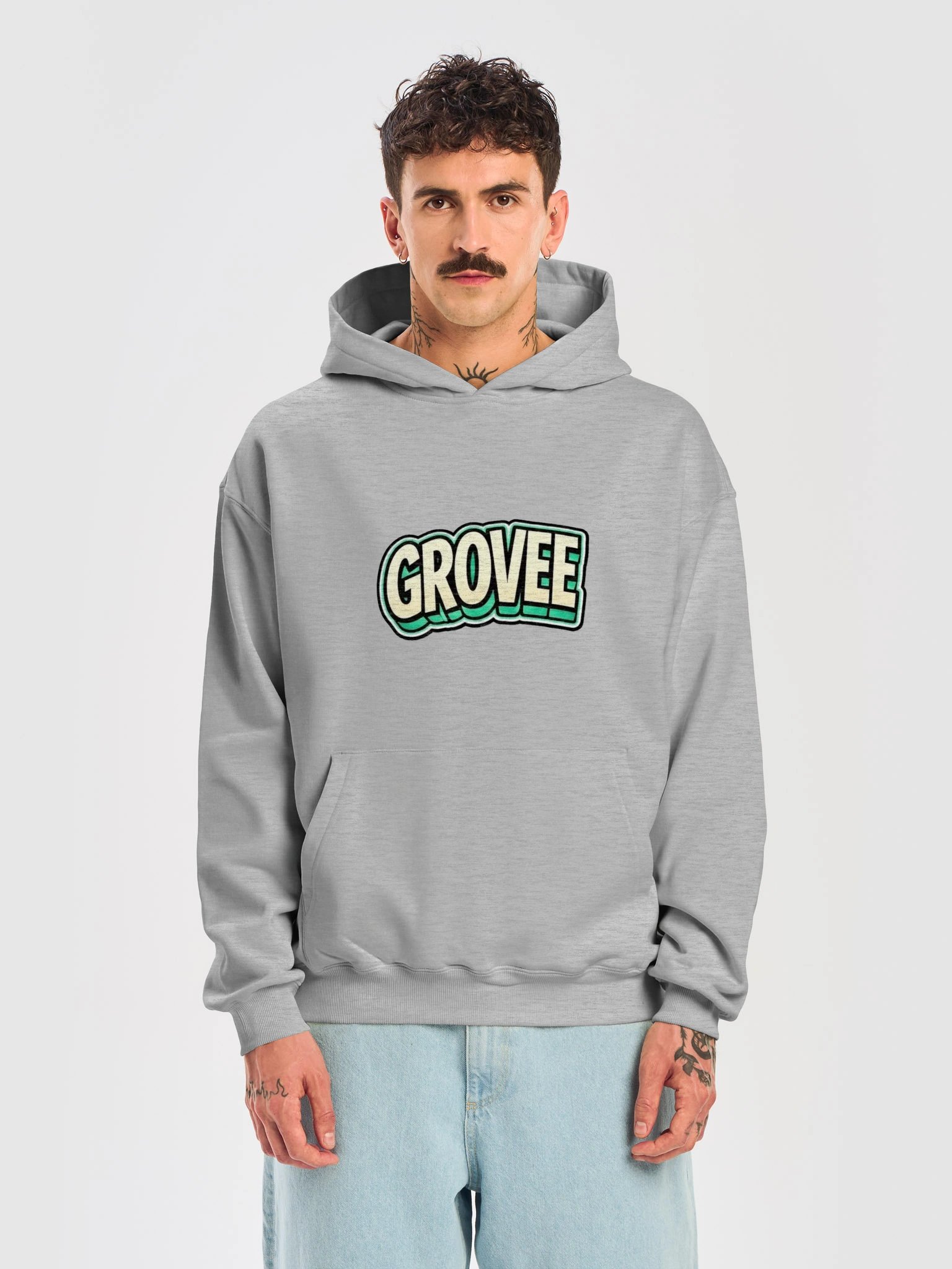 Grovee Colour French Terry Hoodie product image (5)