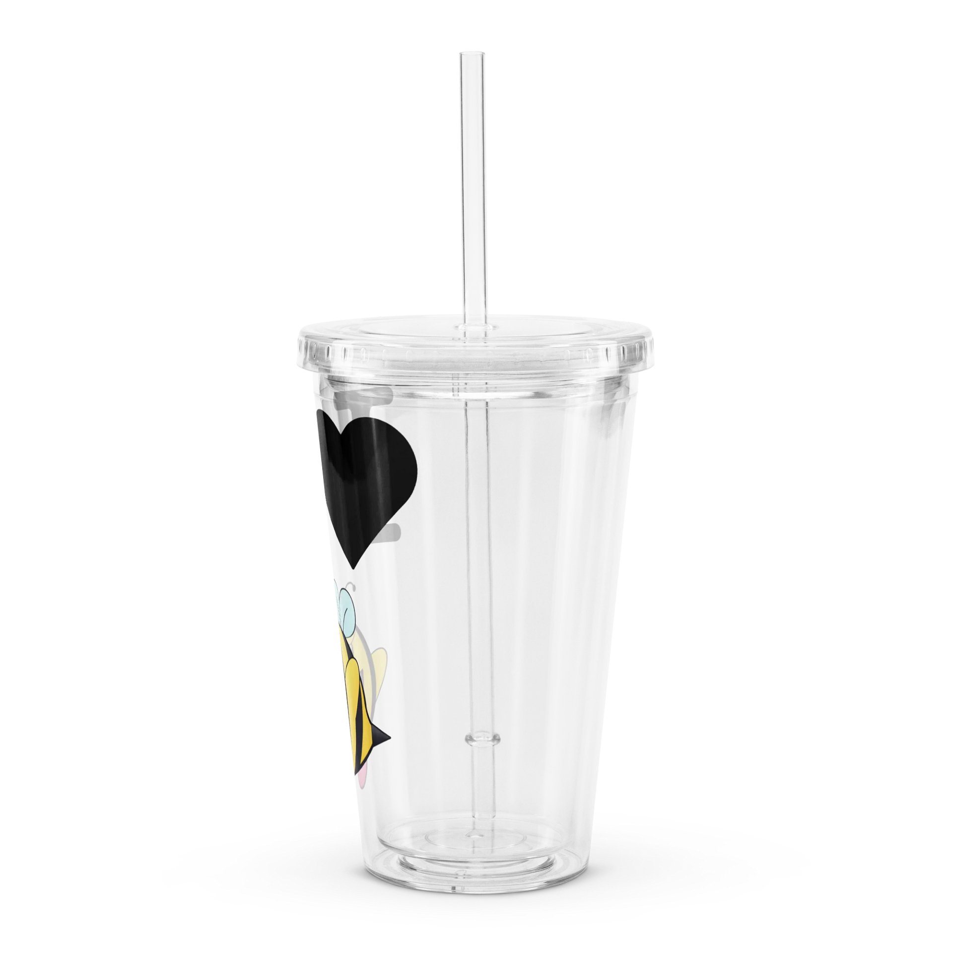 I Love Boo-Bees 16oz Plastic Tumbler product image (4)