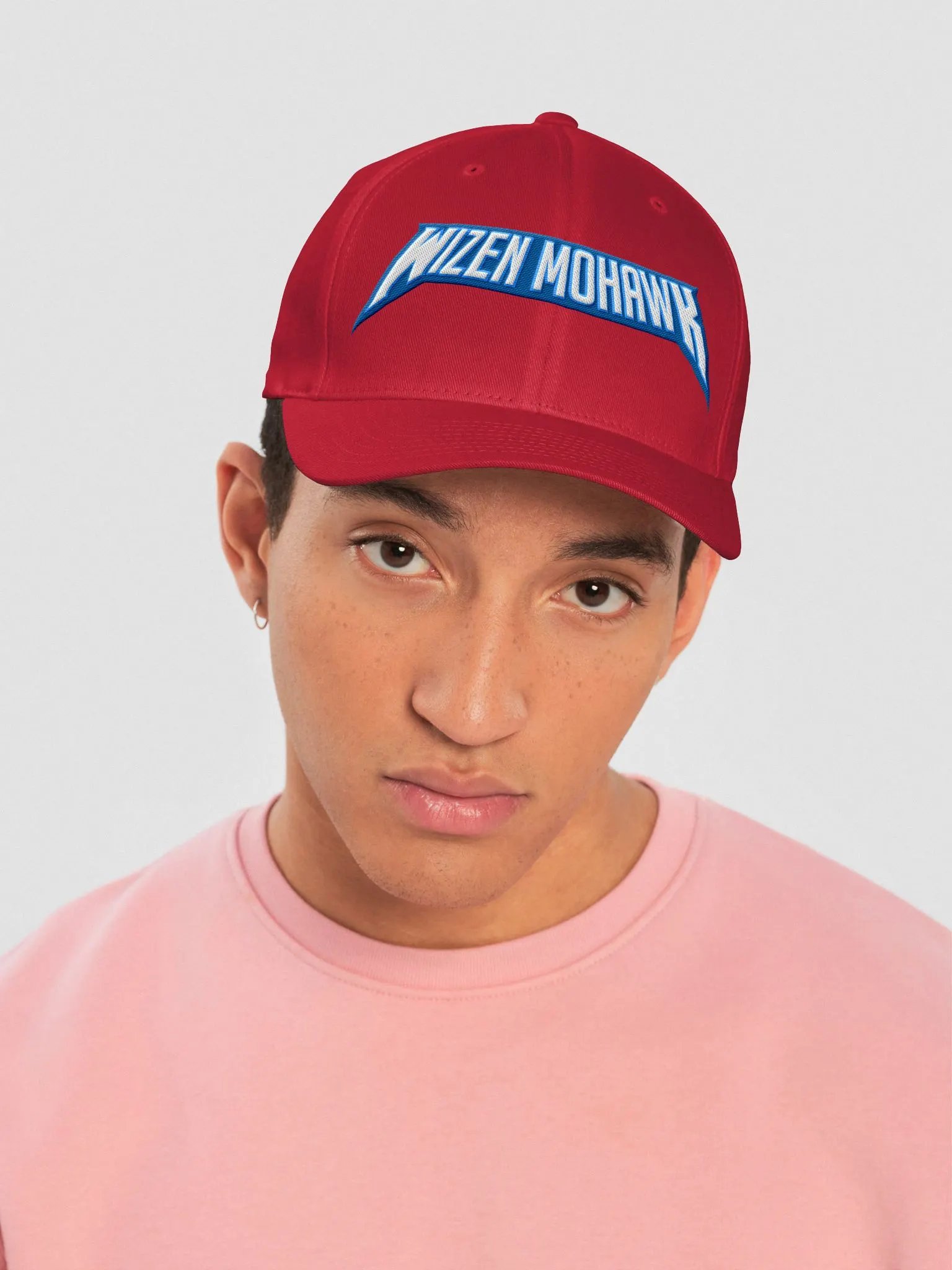 Fitted Hat (Red) product image (5)