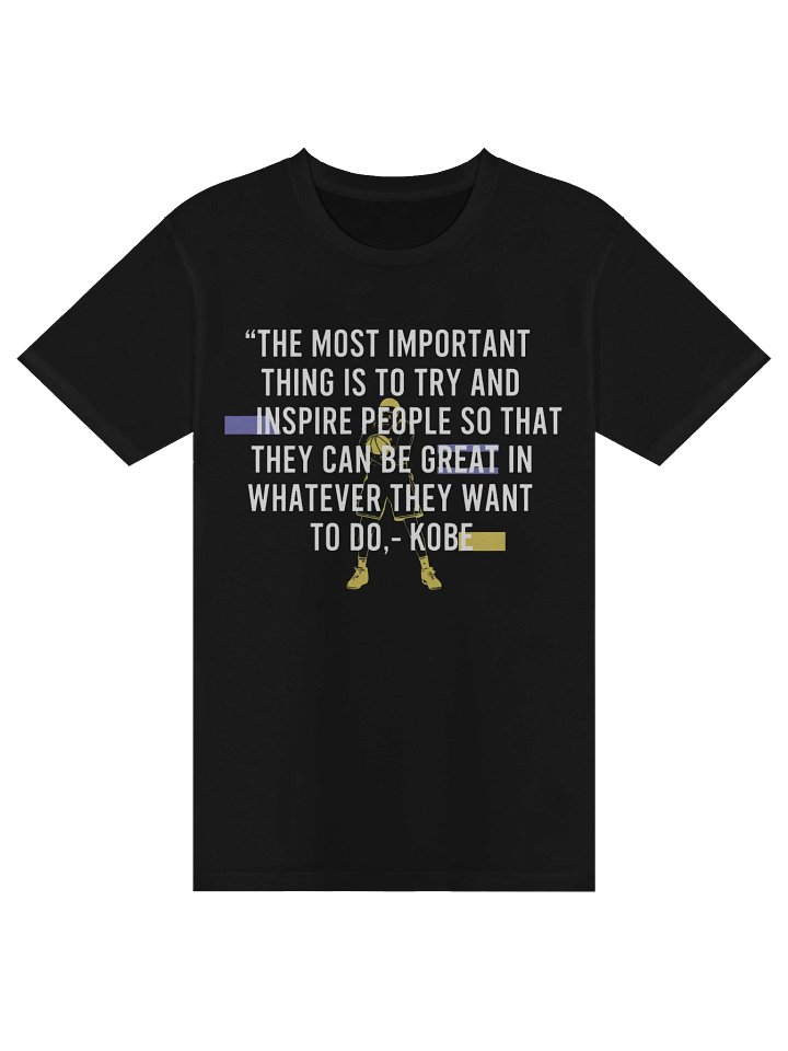 Kobe Motivational Quote Unisex Premium Tee product image (1)