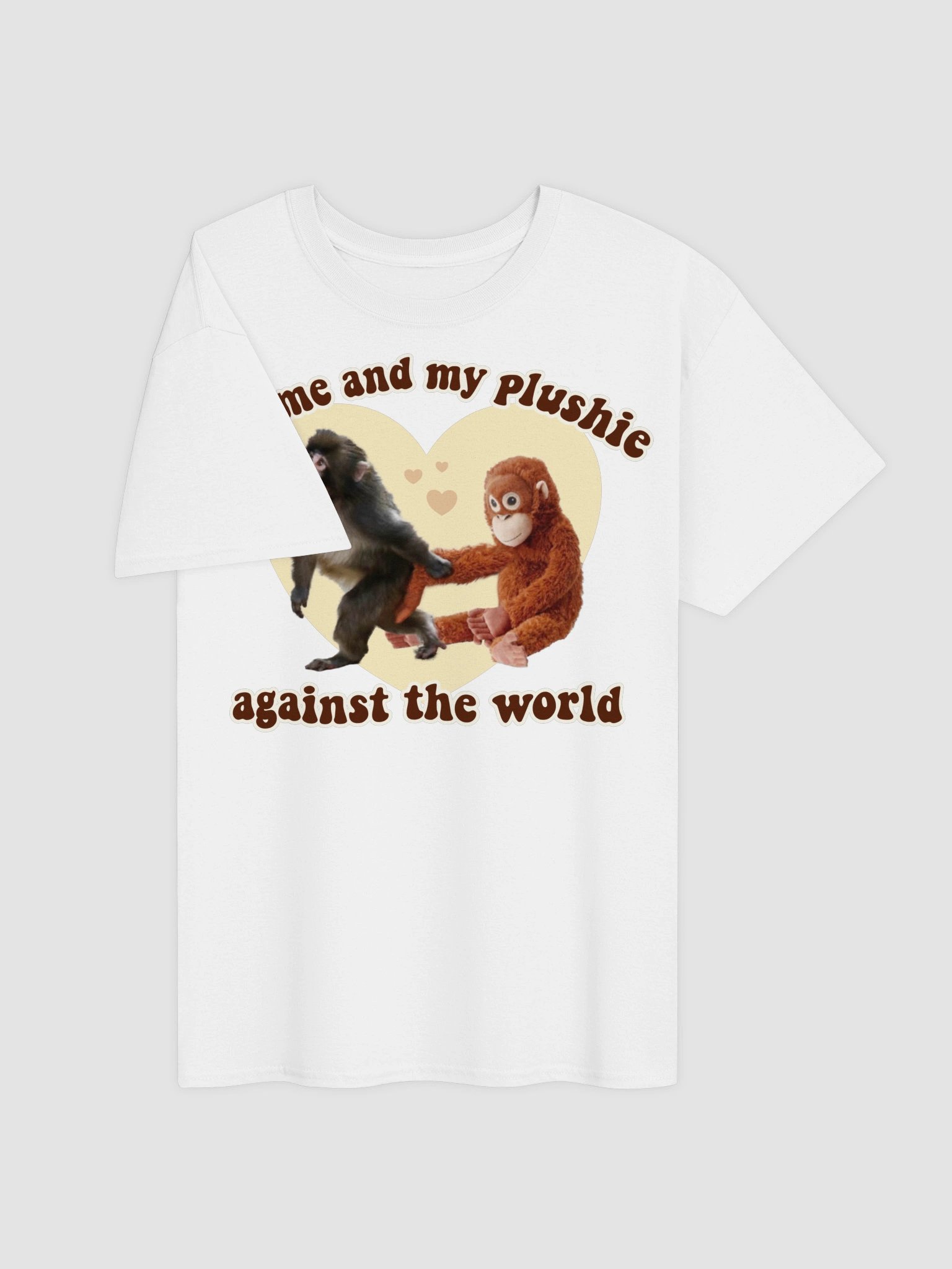 Punch The Monkey Plushie T-shirt - variant 1 product image (4)