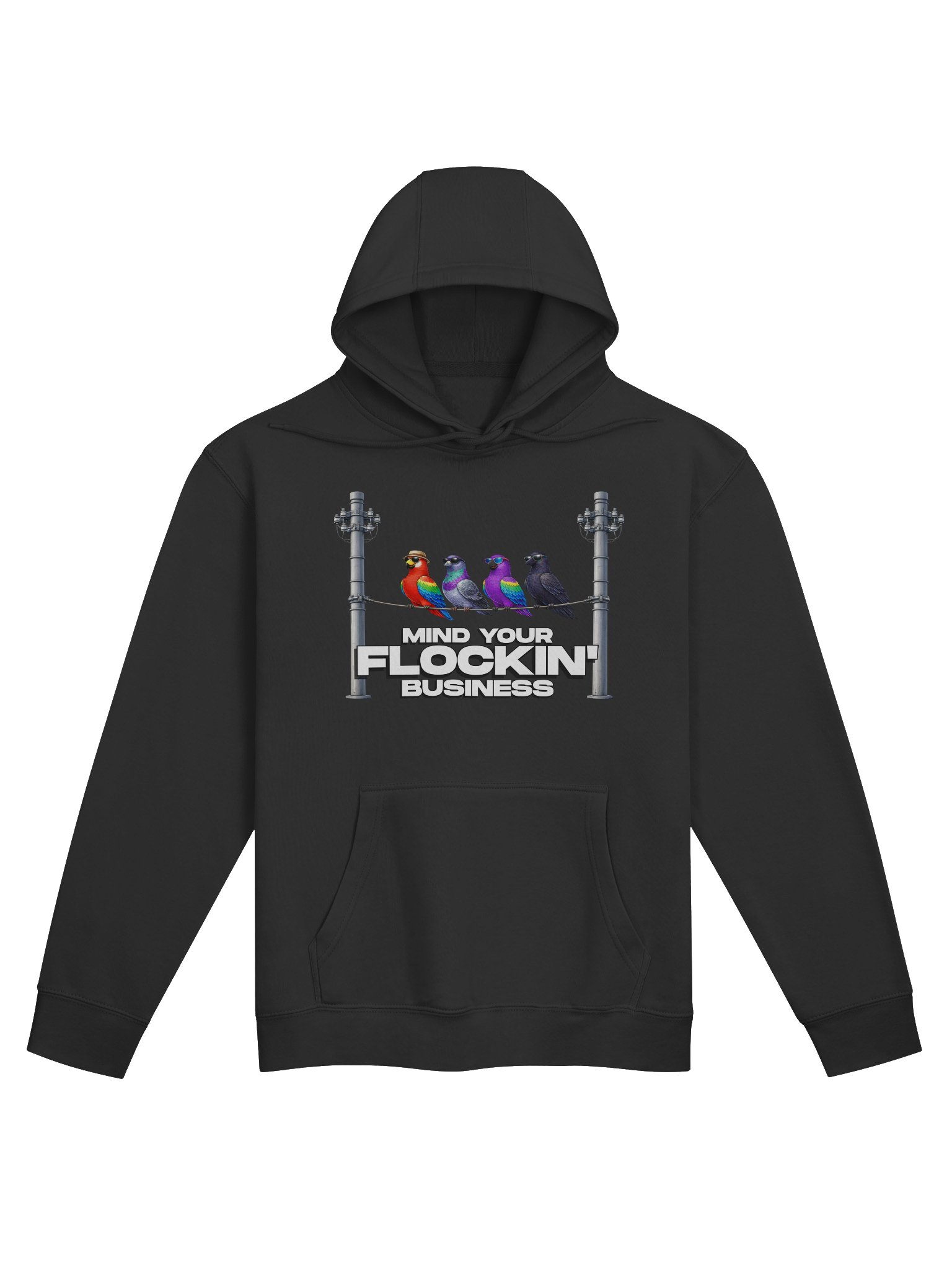 Mind Your Flockin' Business Hoodie product image (1)