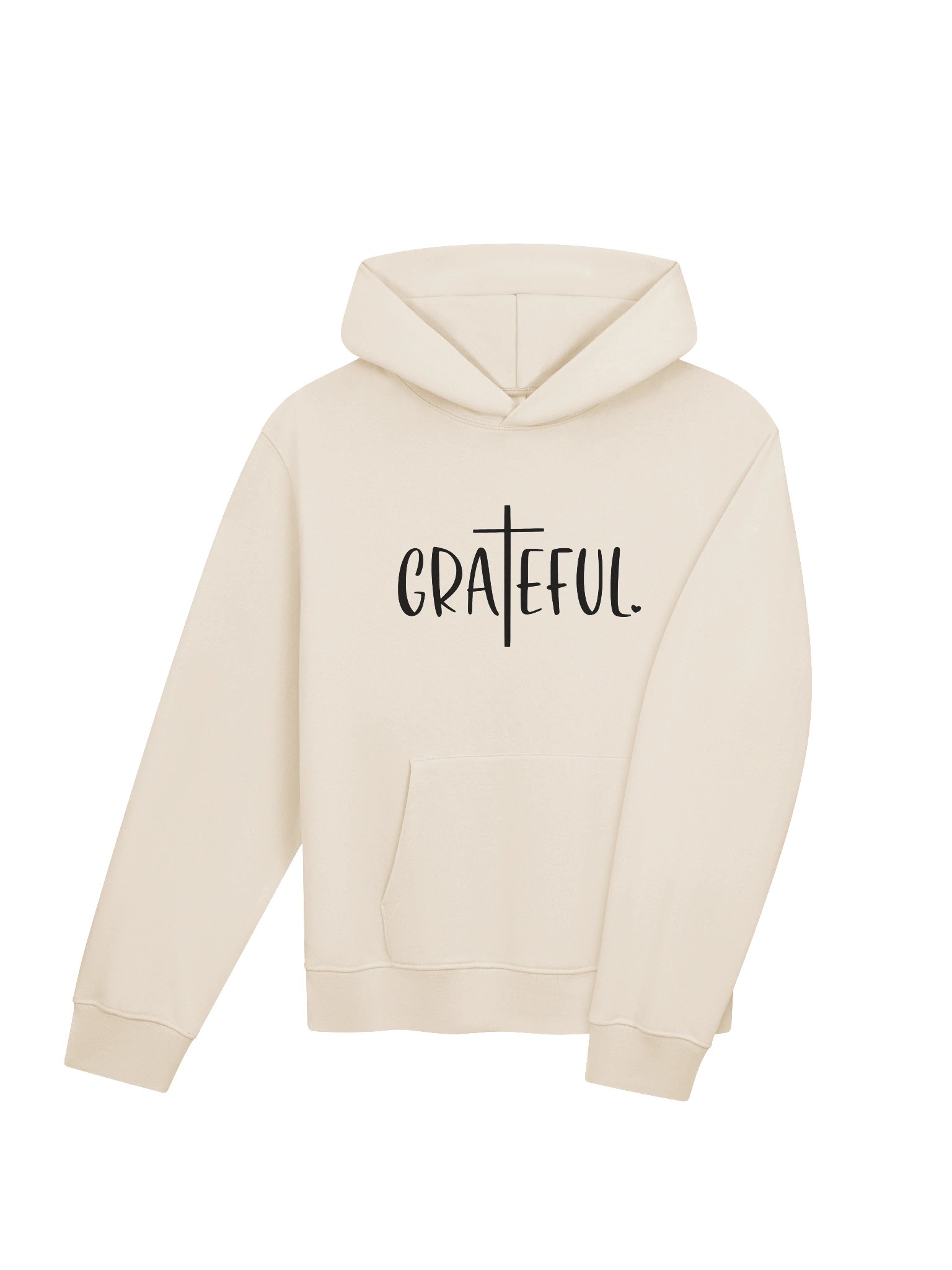 Dusty Cream Oversized Midweight Hoodie product image (4)