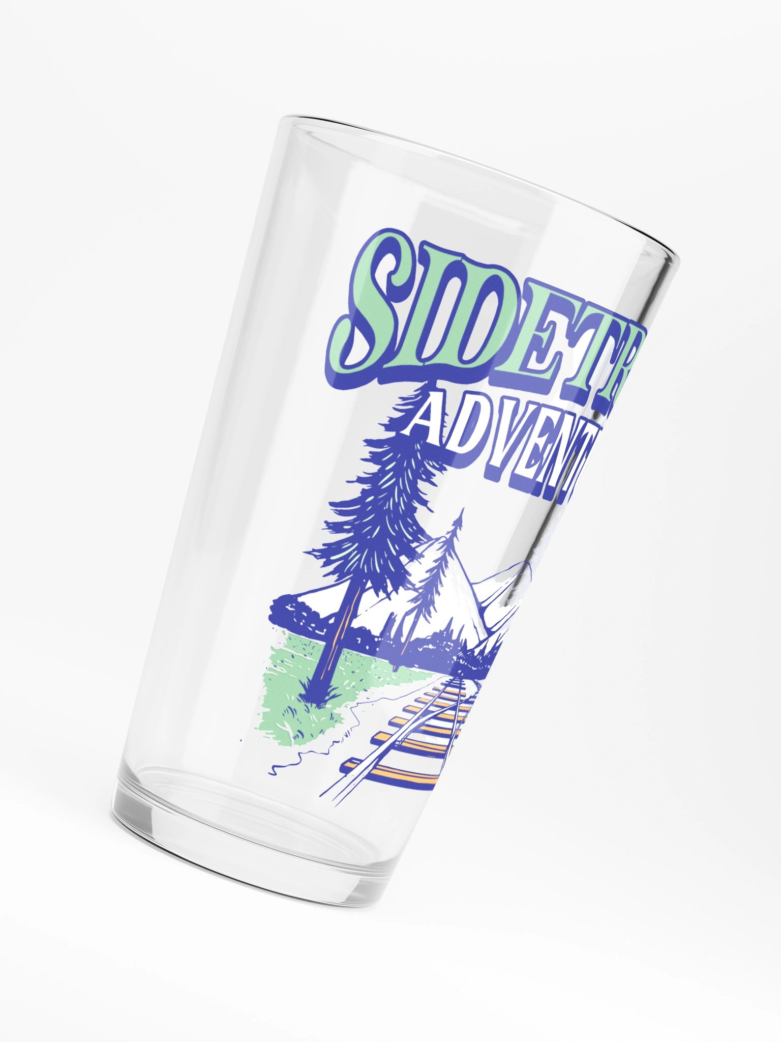 Back for 1 Month: Sidetrack Adventures Retro Style Pint Glass product image (6)