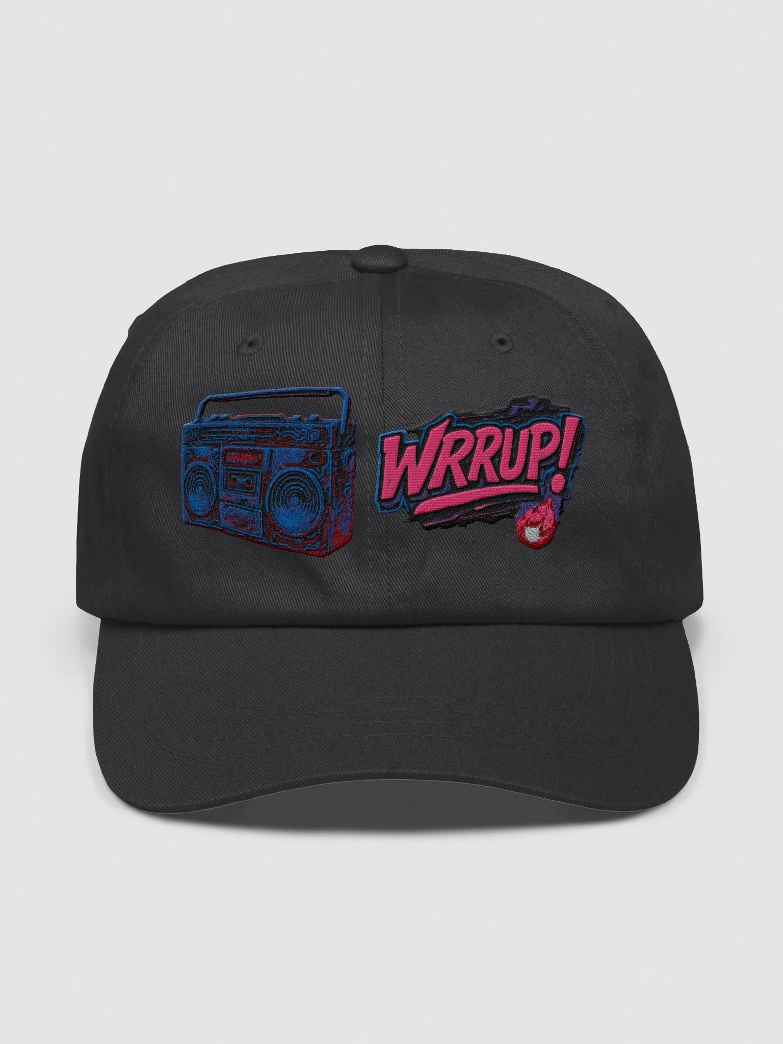 Retro Boombox WRRUP! Hat product image (1)
