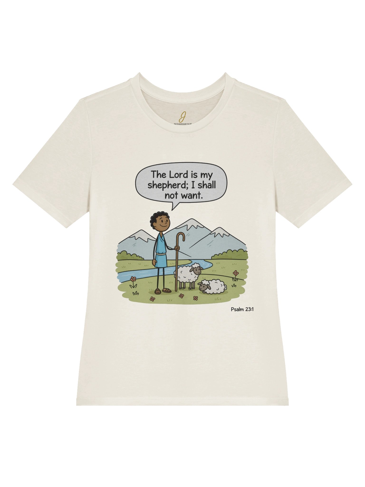 Psalm 23 Shepherd Women's Relaxed-fit T-Shirt product image (4)