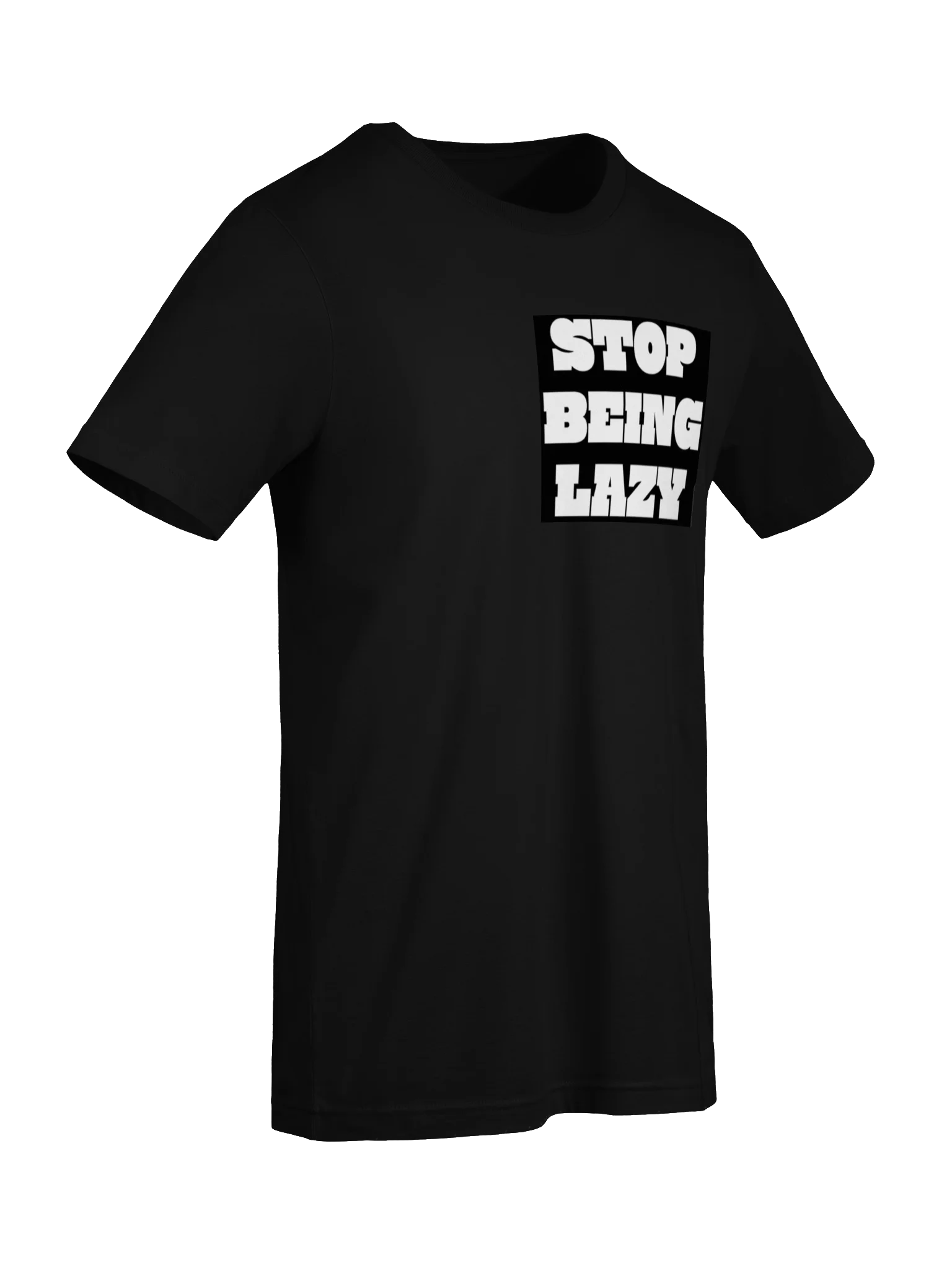 Stop Being Lazy — Classic Logo Tee product image (7)