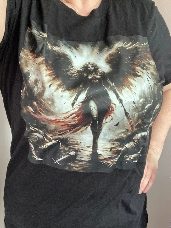 Warrior Angel Battle T-Shirt product image (1)