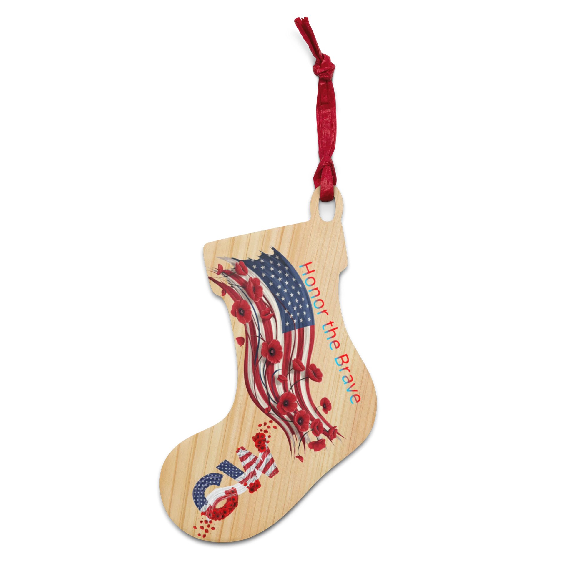 Honor the Brave Wooden Ornaments product image (5)